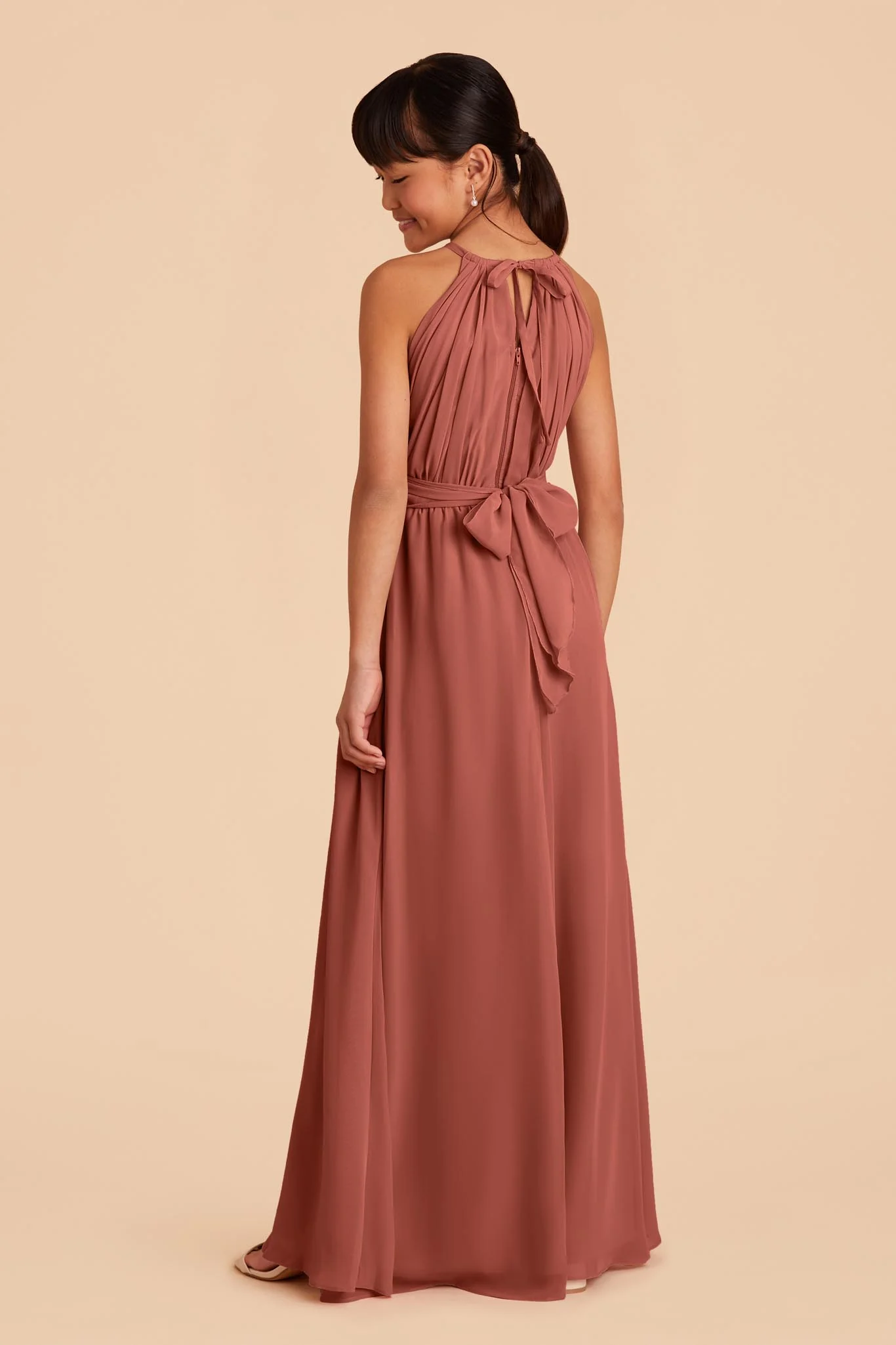 Sienna Junior Dress - Desert Rose - Image 2