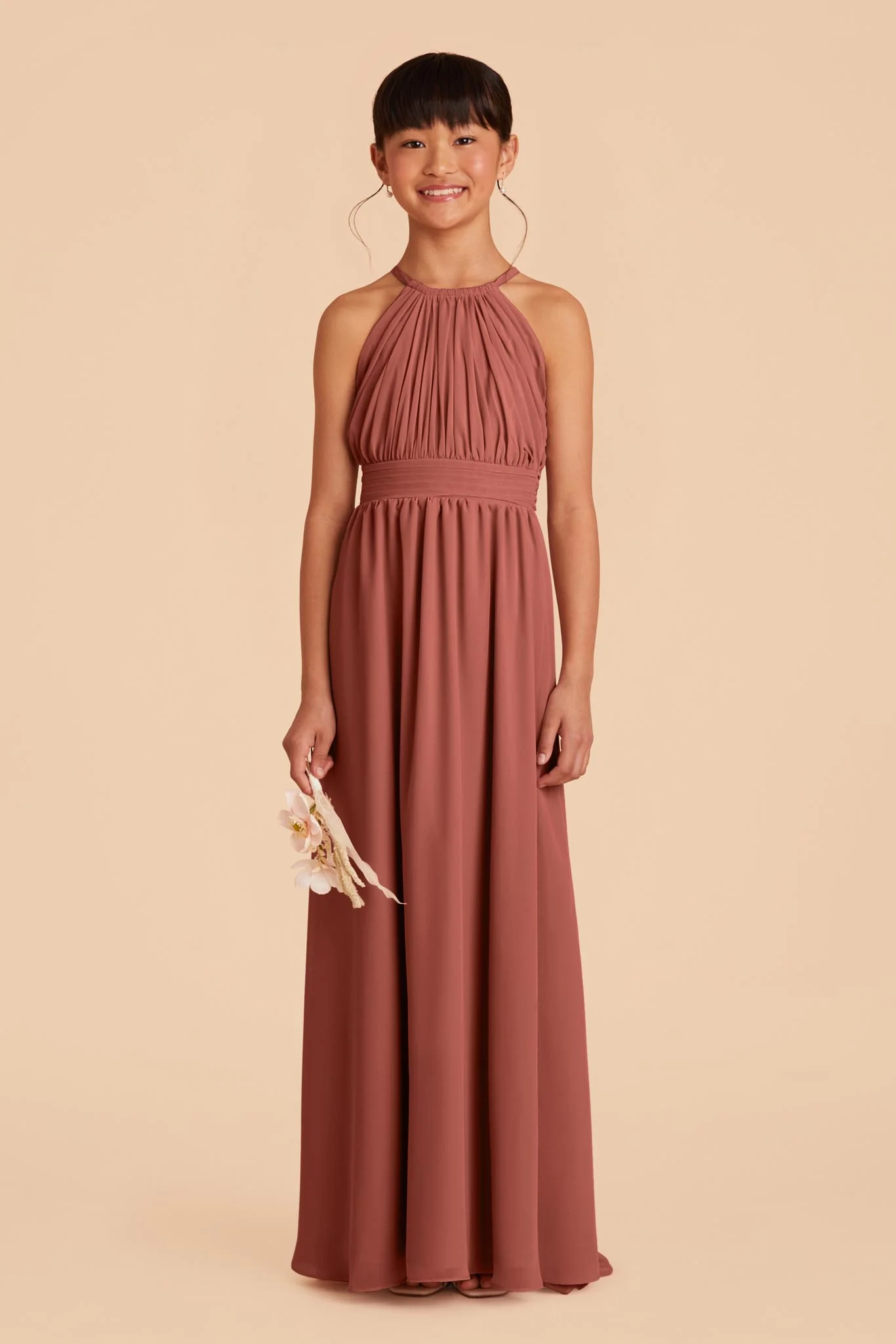 Sienna Junior Dress - Desert Rose - Image 4