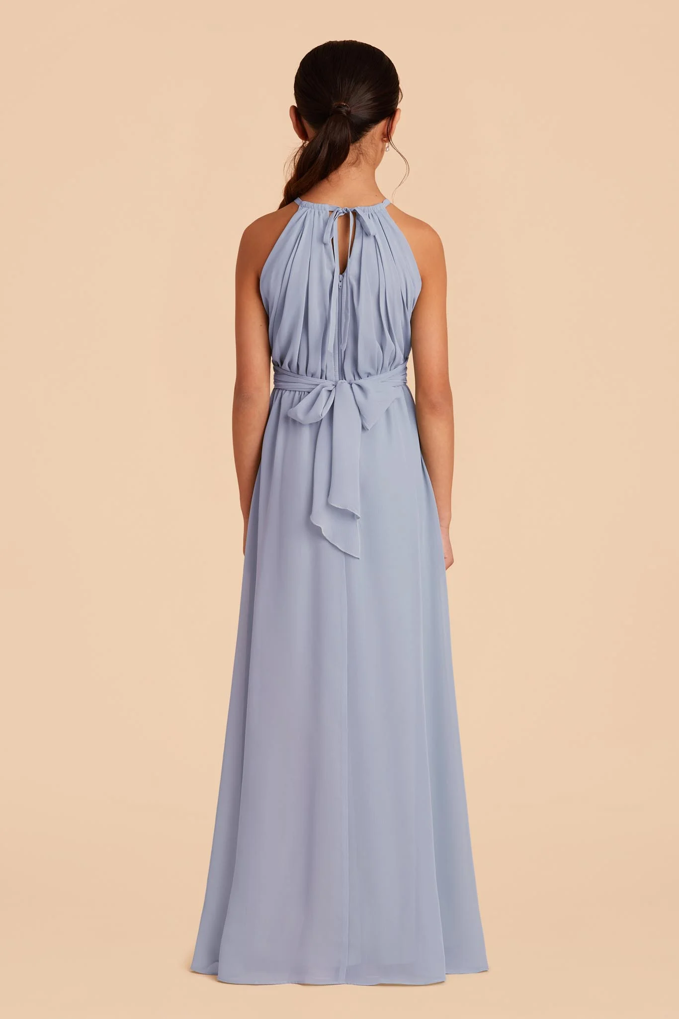 Sienna Junior Dress - Dusty Blue - Image 5