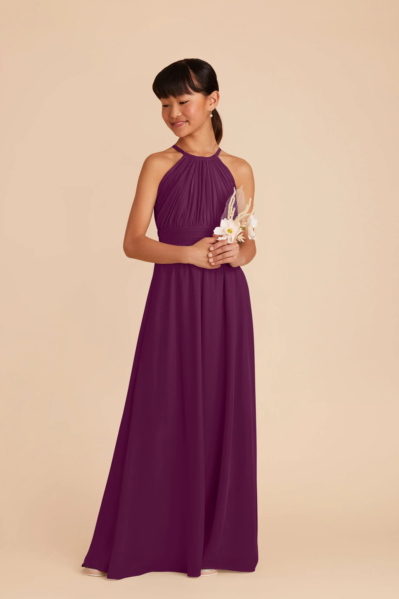 Sienna Junior Dress - Fig - Image 3