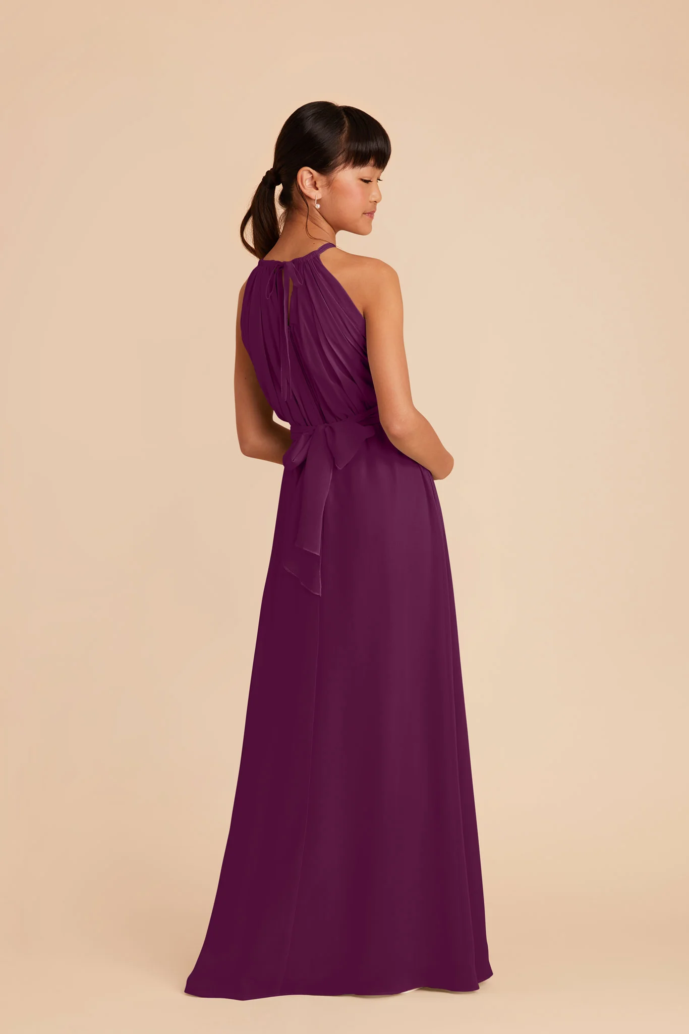 Sienna Junior Dress - Fig - Image 4