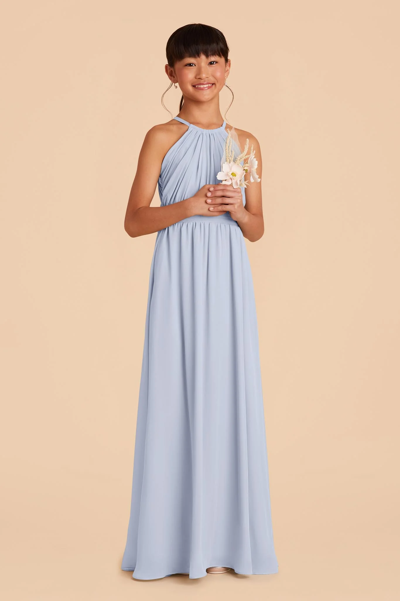 Sienna Junior Dress - Ice Blue - Image 4