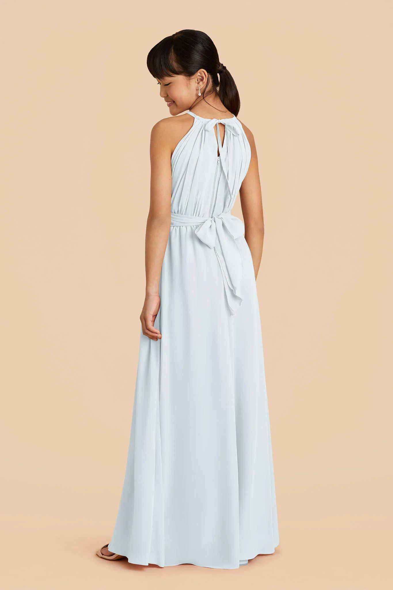 Sienna Junior Dress - Mist Blue - Image 2