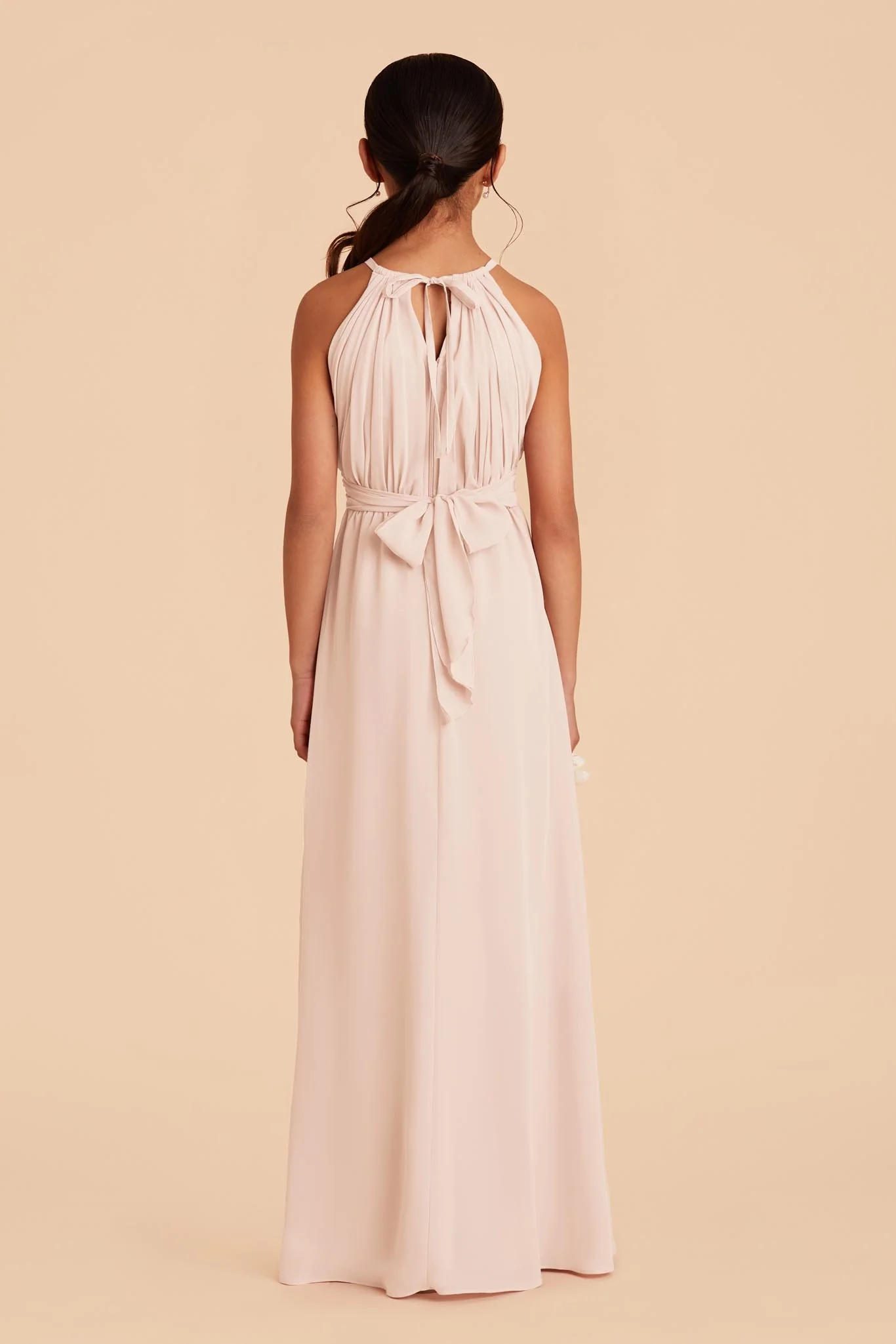 Sienna Junior Dress - Pale Blush - Image 5