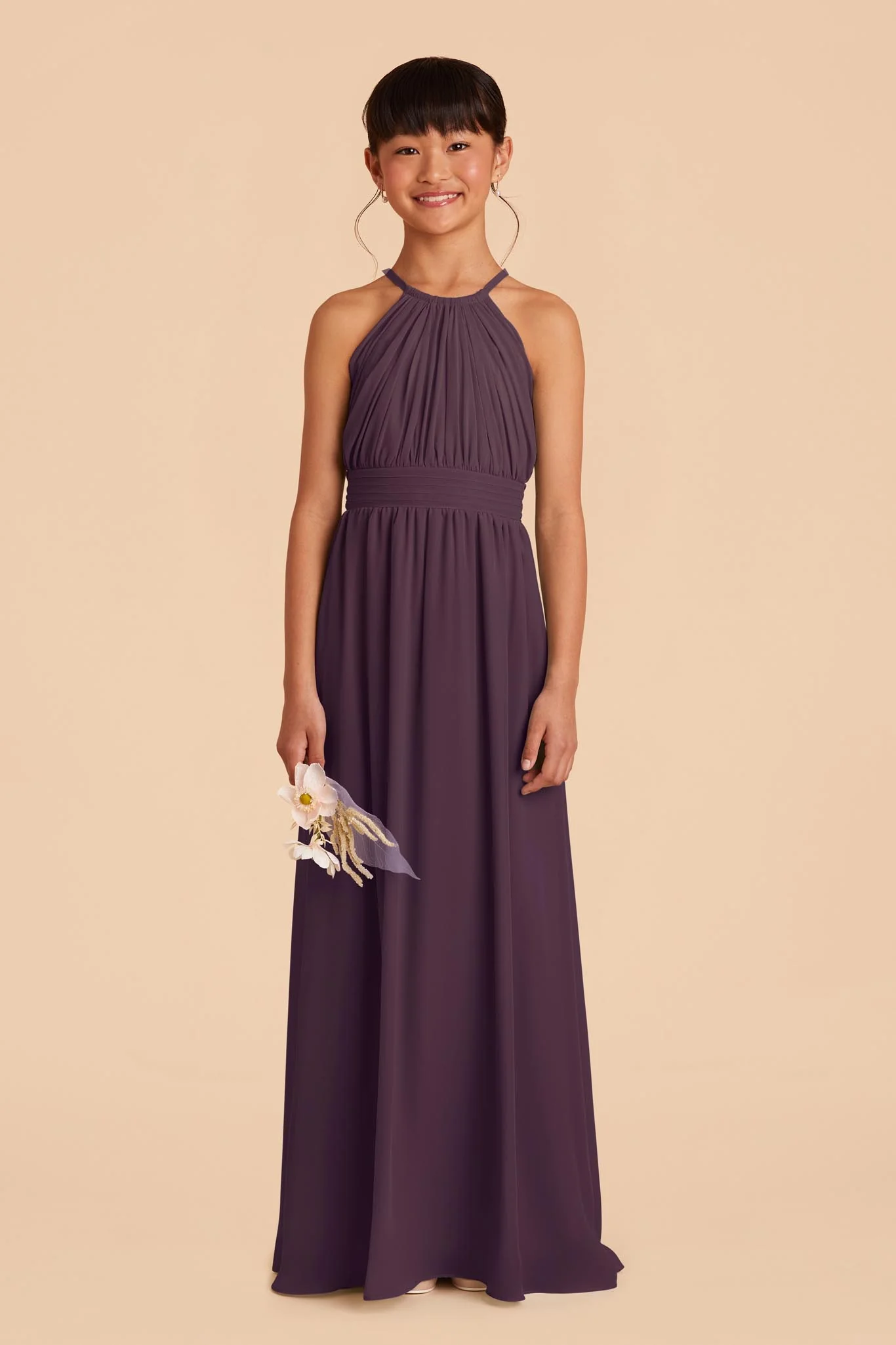 Sienna Junior Dress - Plum