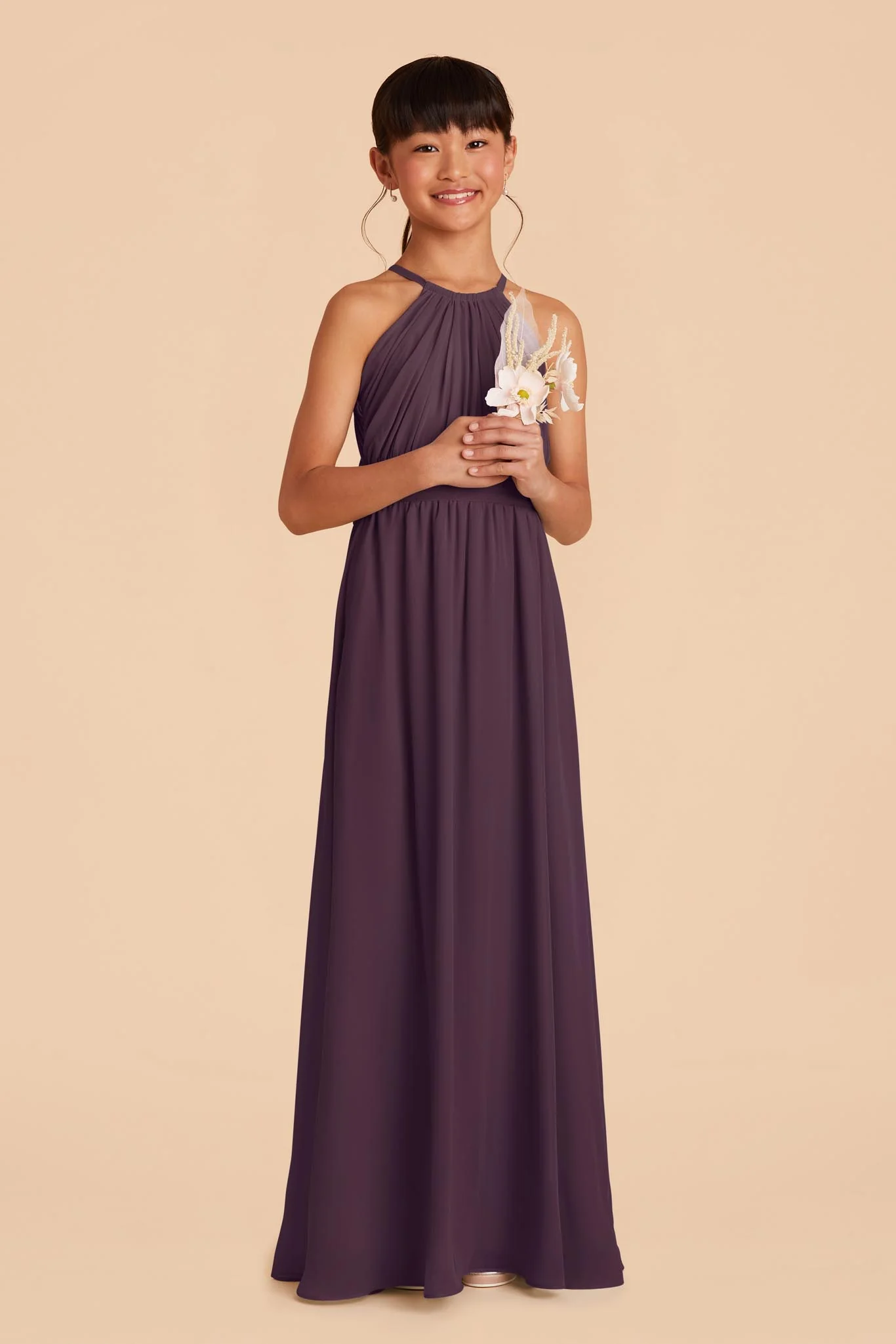 Sienna Junior Dress - Plum - Image 2