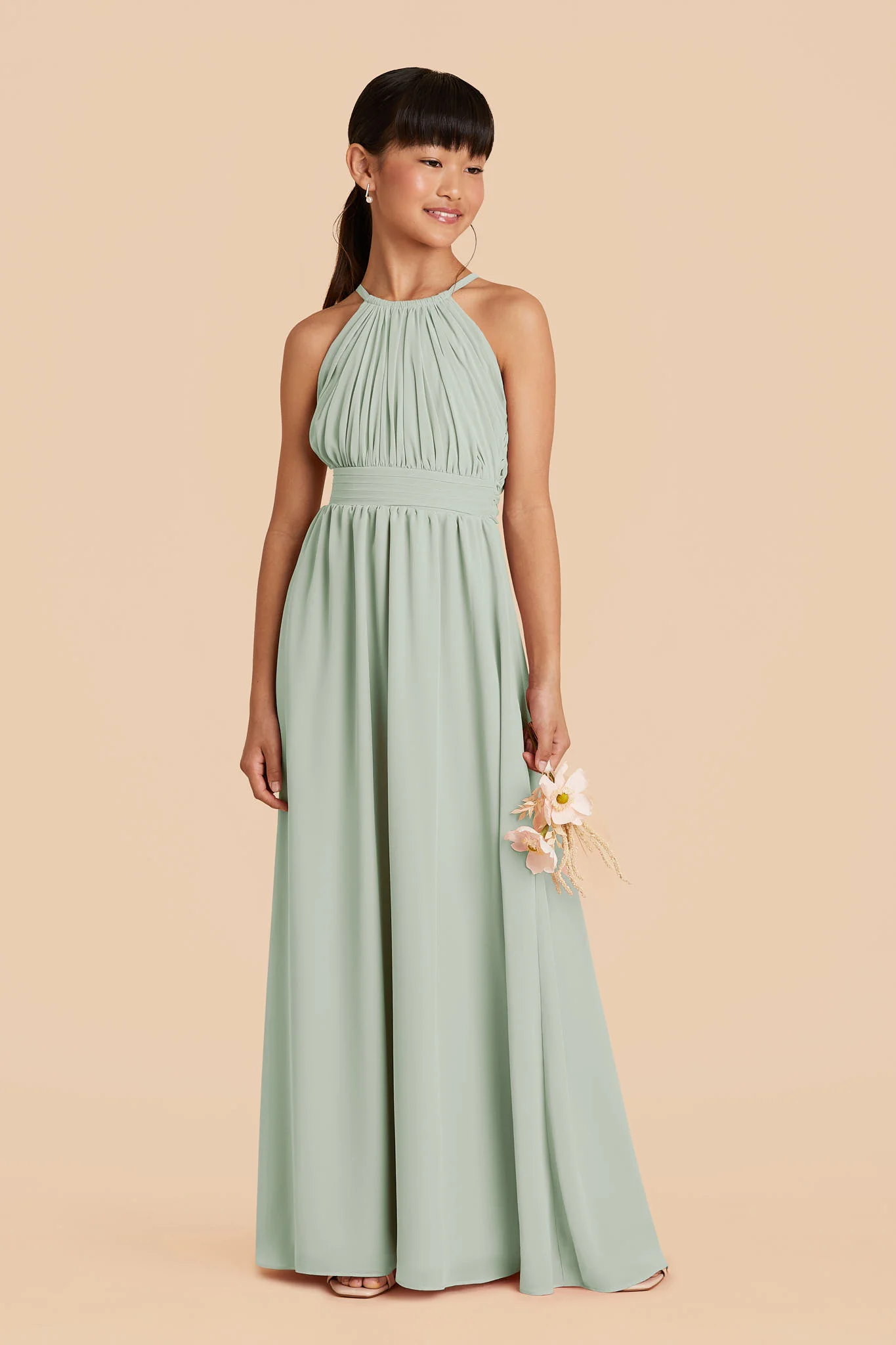 Sienna Junior Dress - Sage - Image 2