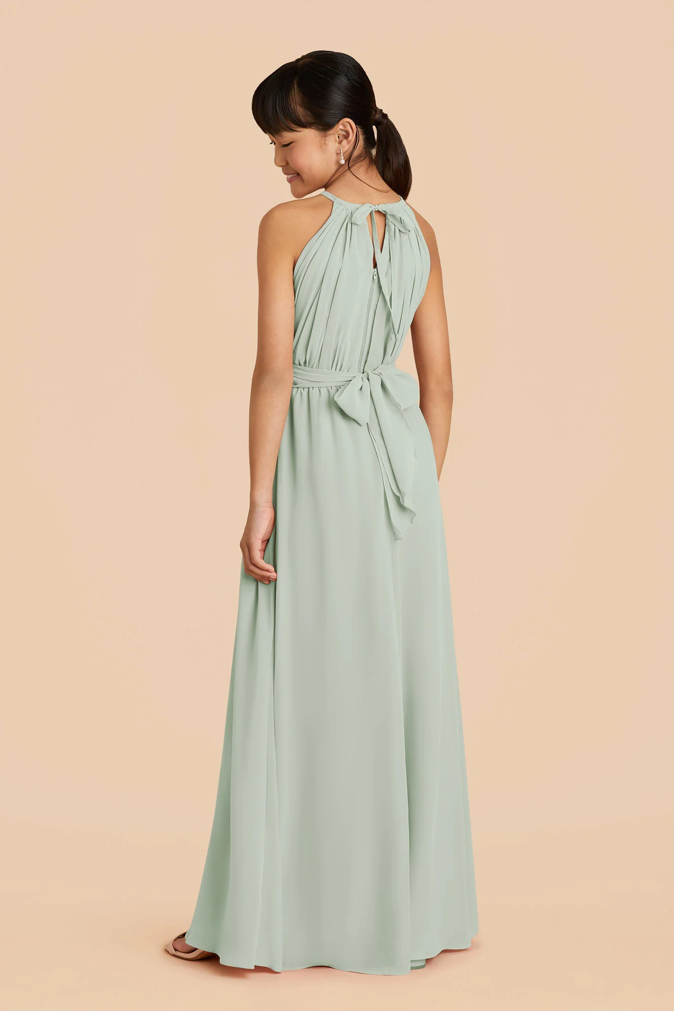 Sienna Junior Dress - Sage - Image 3