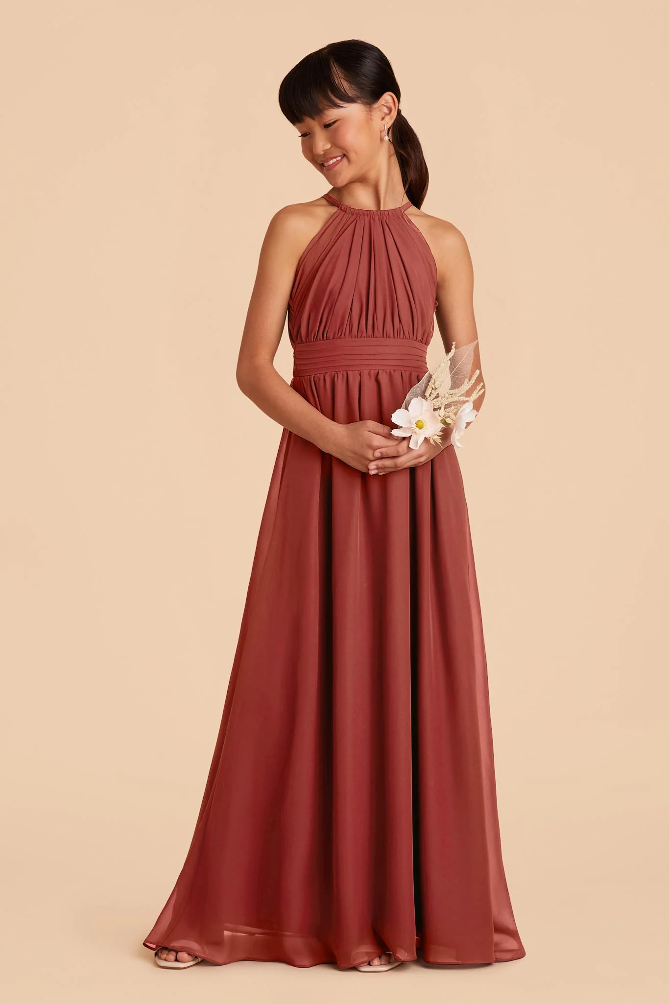 Sienna Junior Dress - Spice - Image 3