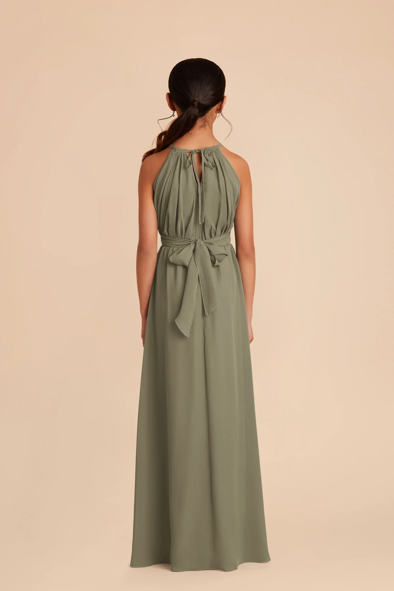 Sienna Junior Dress - Thyme - Image 5