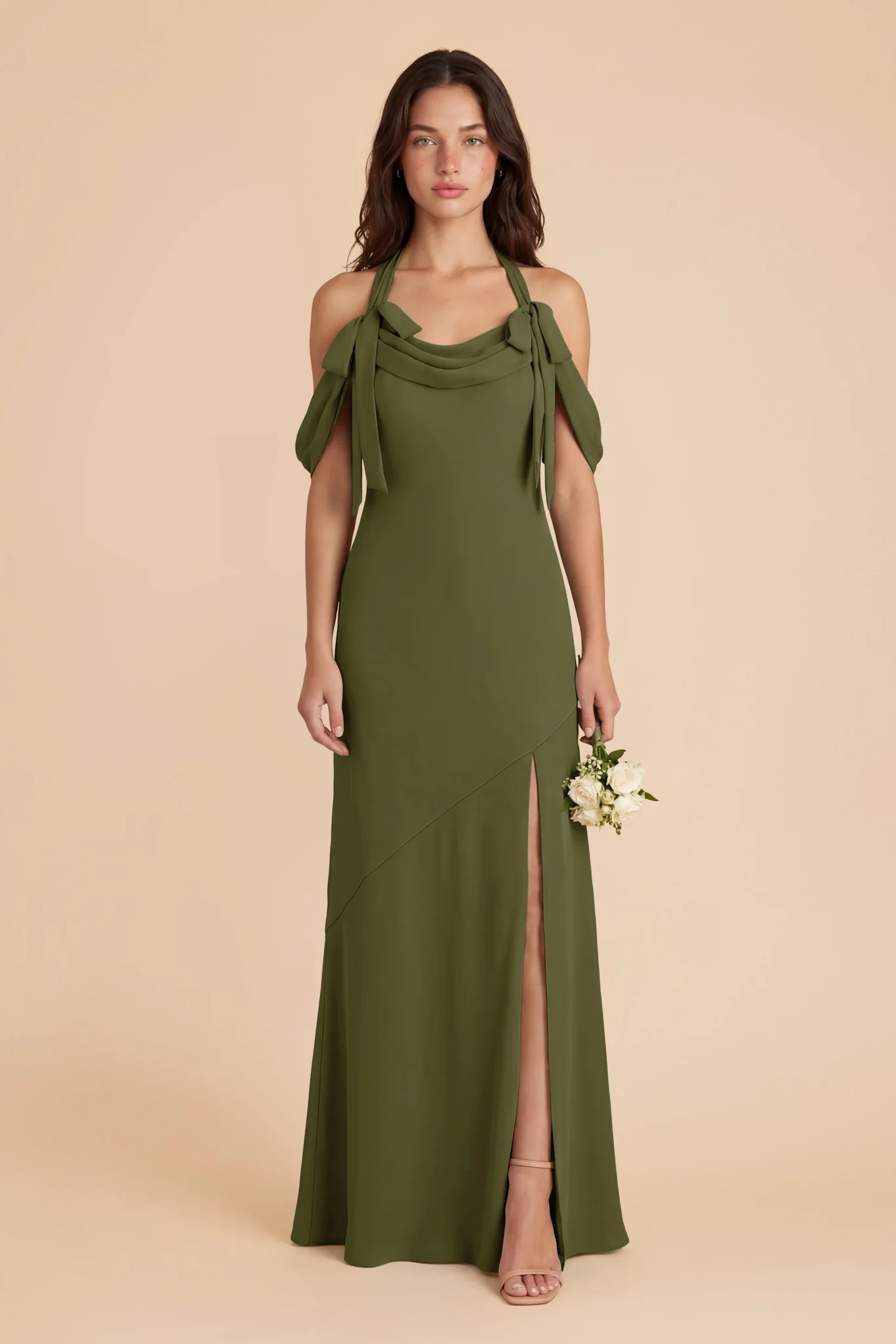 Sophia Chiffon Dress - Martini
