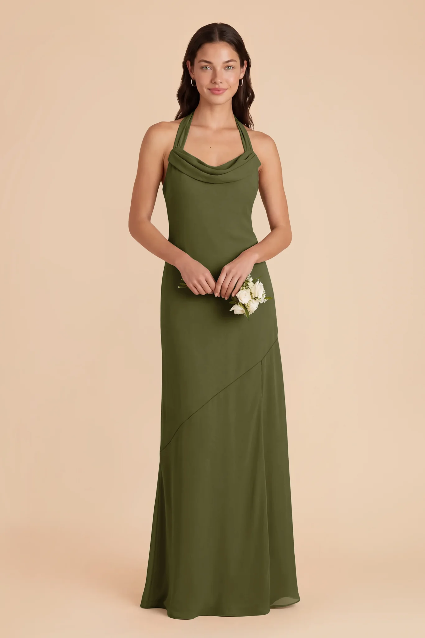 Sophia Chiffon Dress - Martini - Image 3