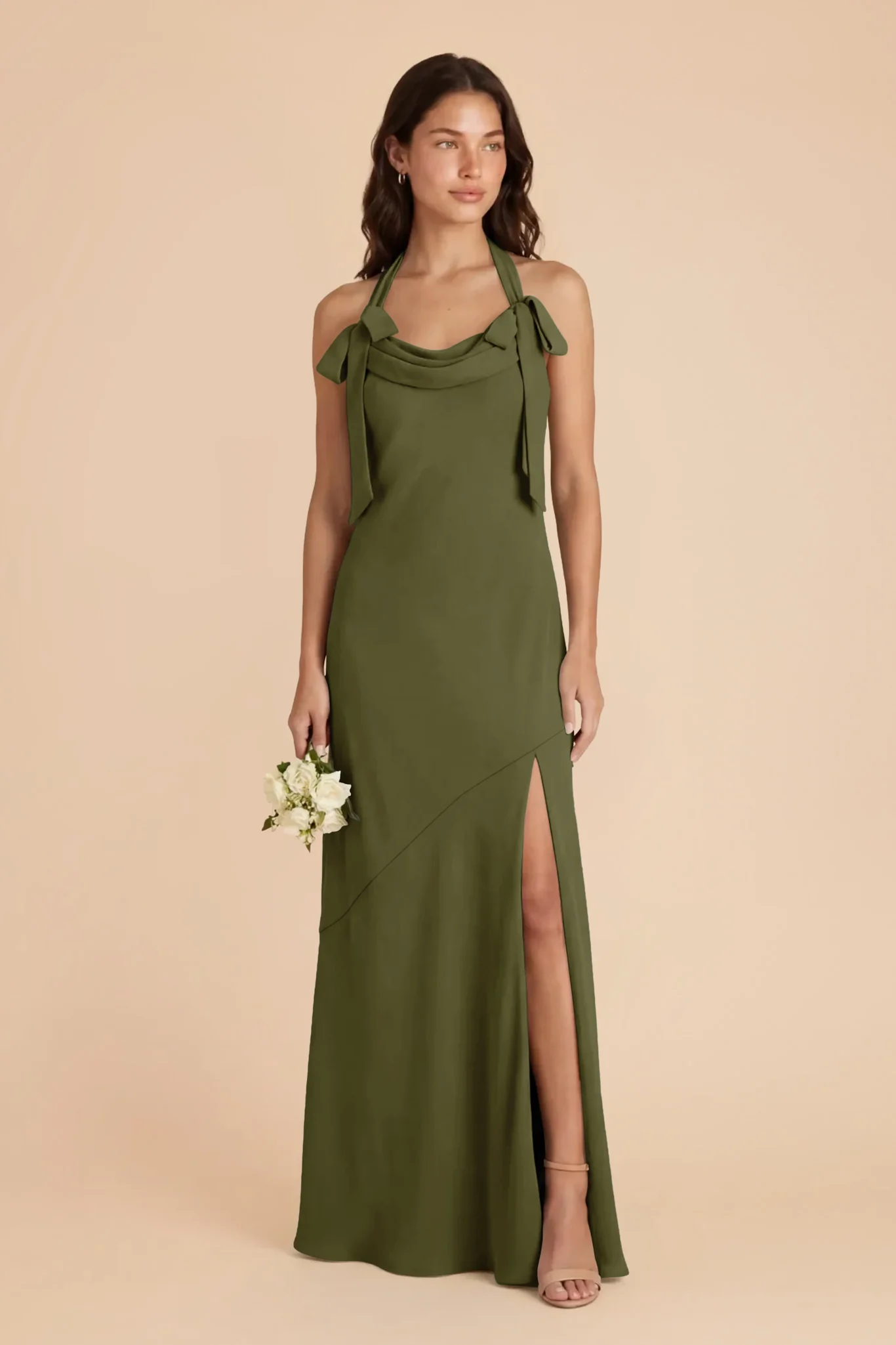 Sophia Chiffon Dress - Martini - Image 4