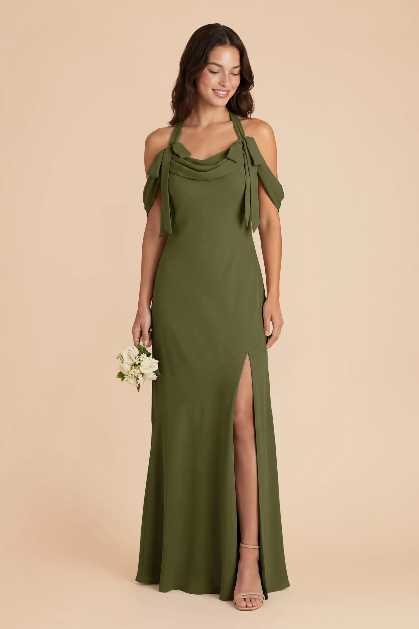 Sophia Chiffon Dress - Martini - Image 5