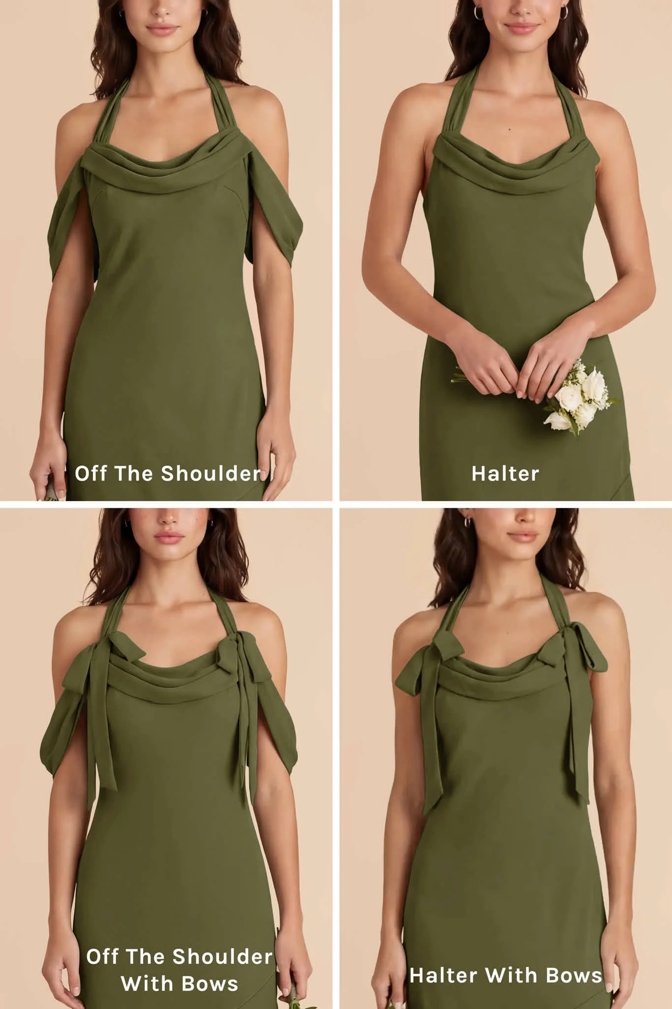 Sophia Chiffon Dress - Martini - Image 8