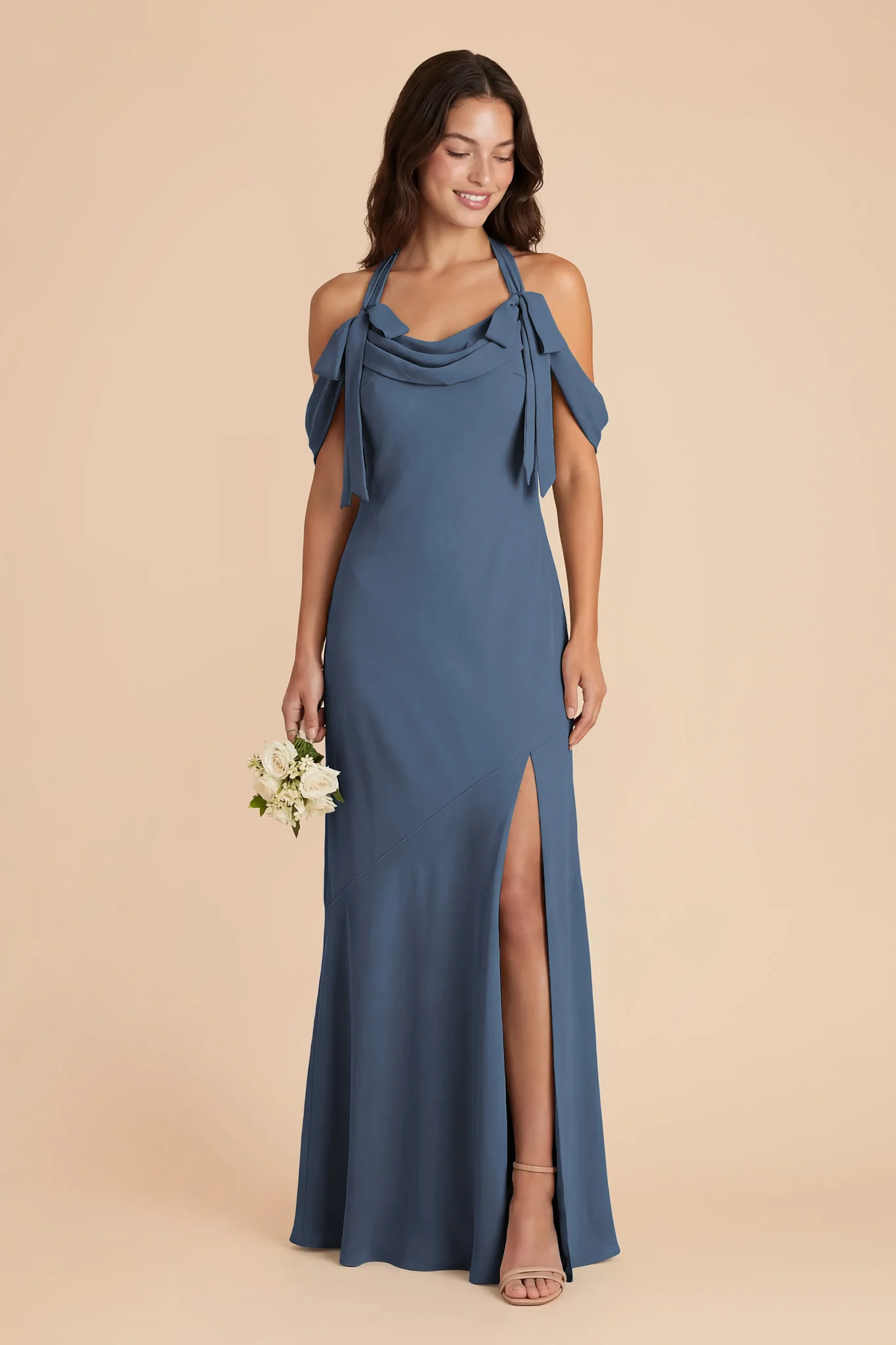 Sophia Chiffon Dress - Twilight - Image 2