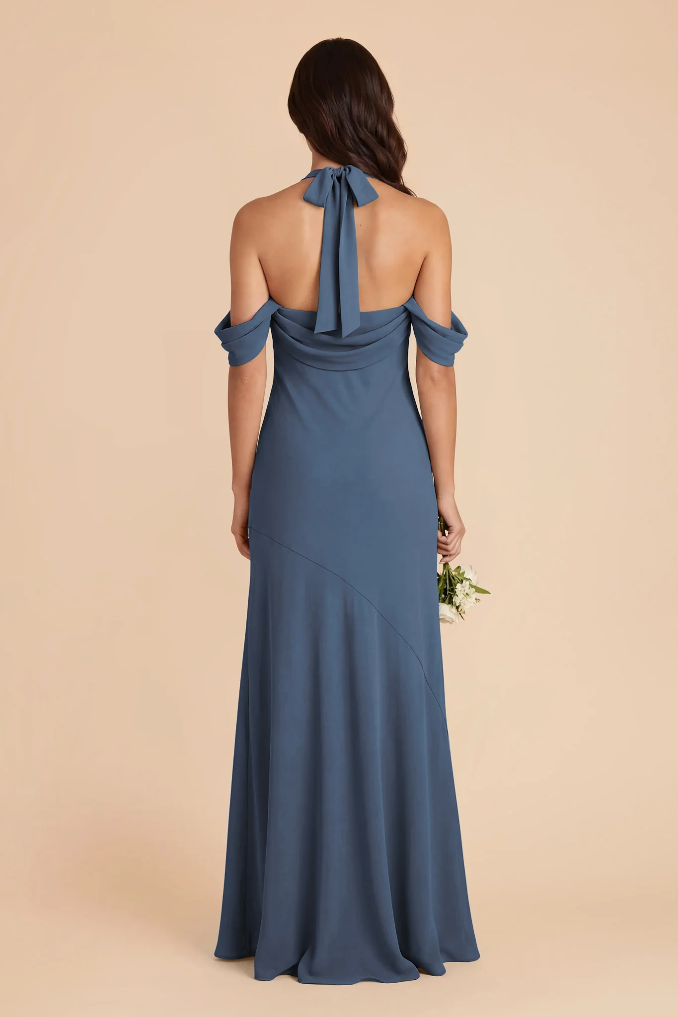 Sophia Chiffon Dress - Twilight - Image 4