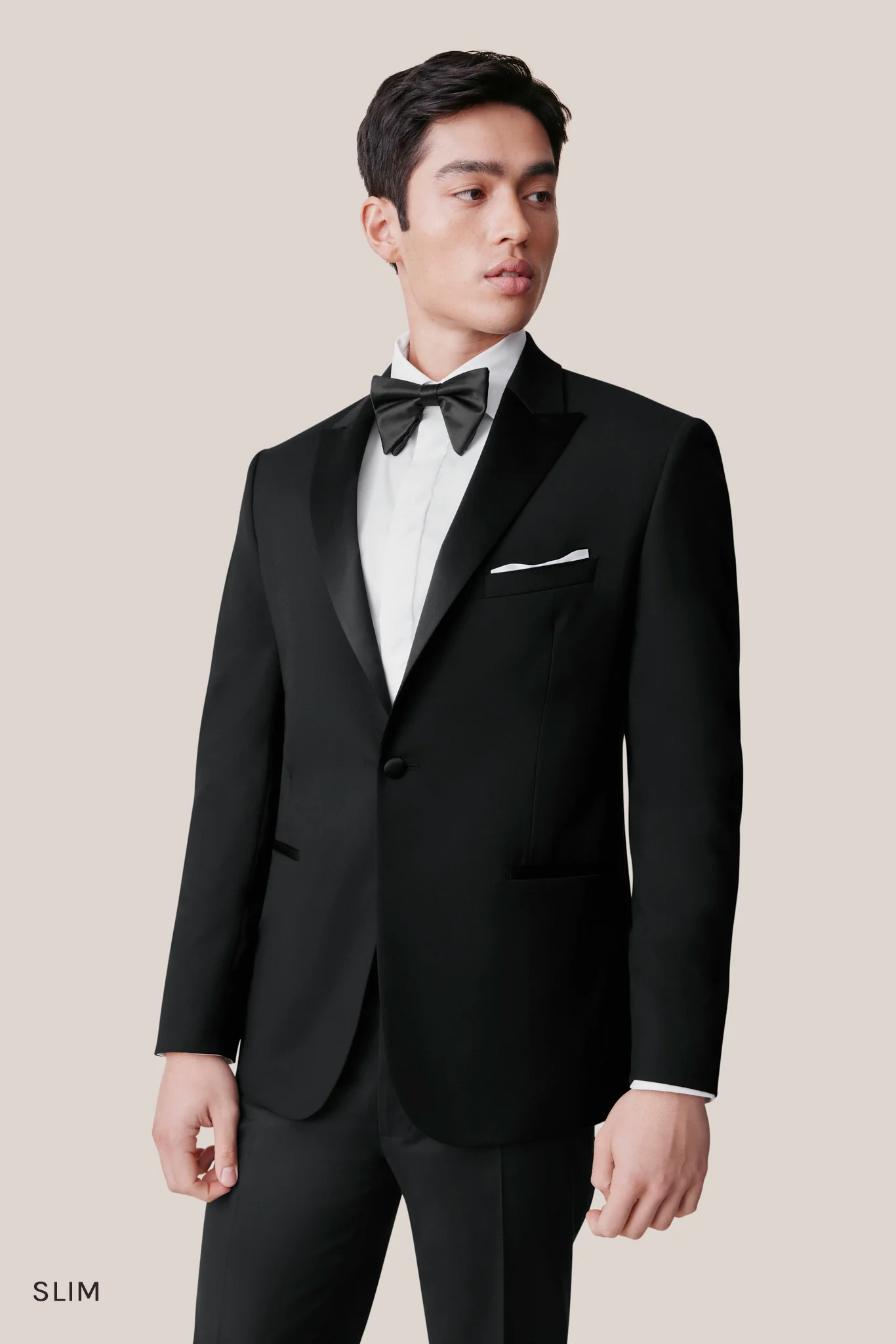 Spencer Tuxedo Jacket - Black - Image 4
