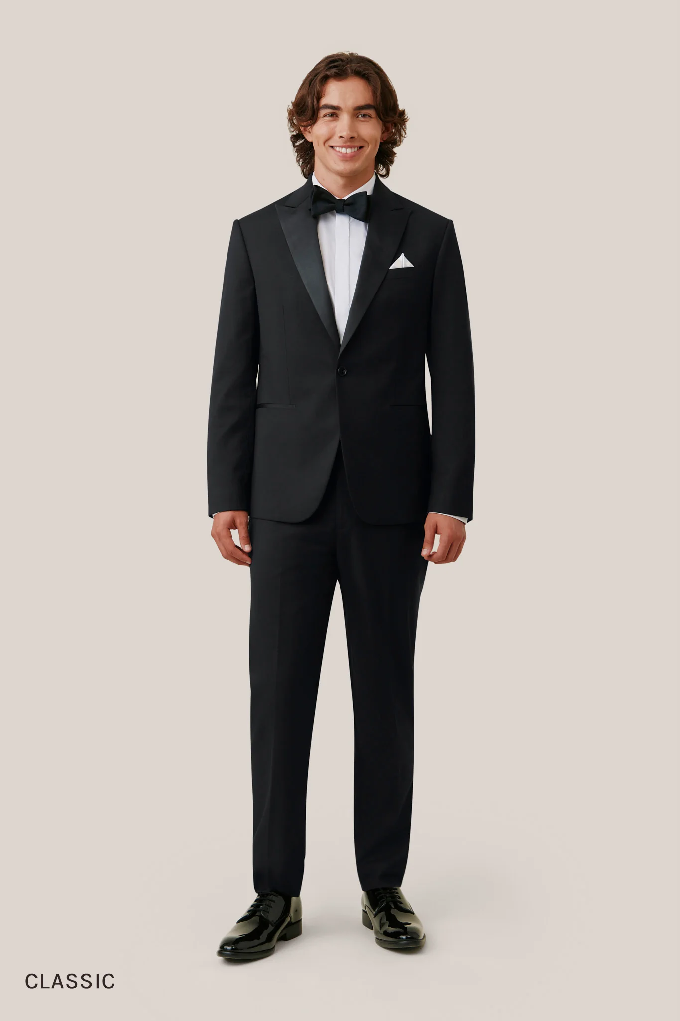 Spencer Tuxedo Jacket - Black - Image 7