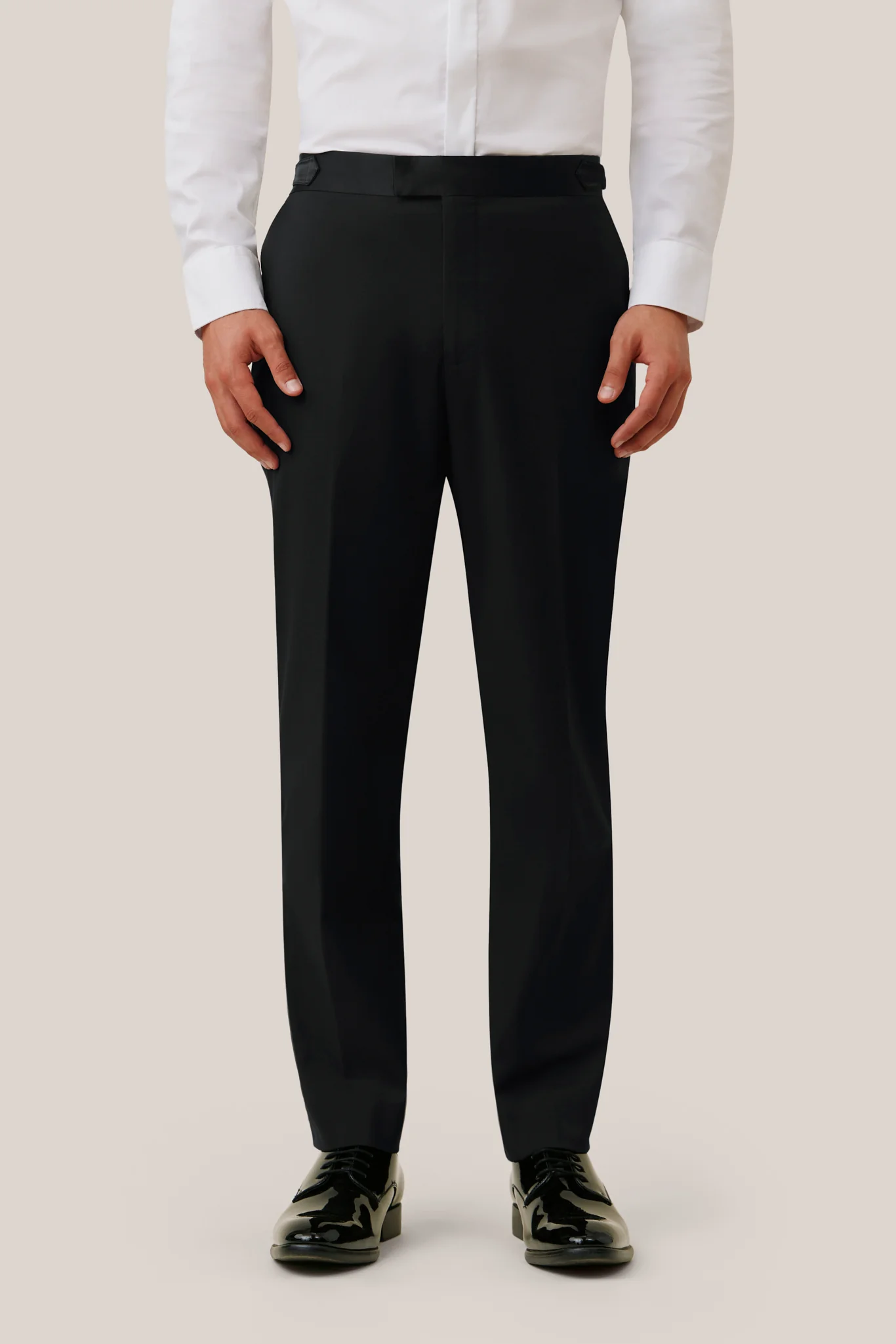 Spencer Tuxedo Pants - Black