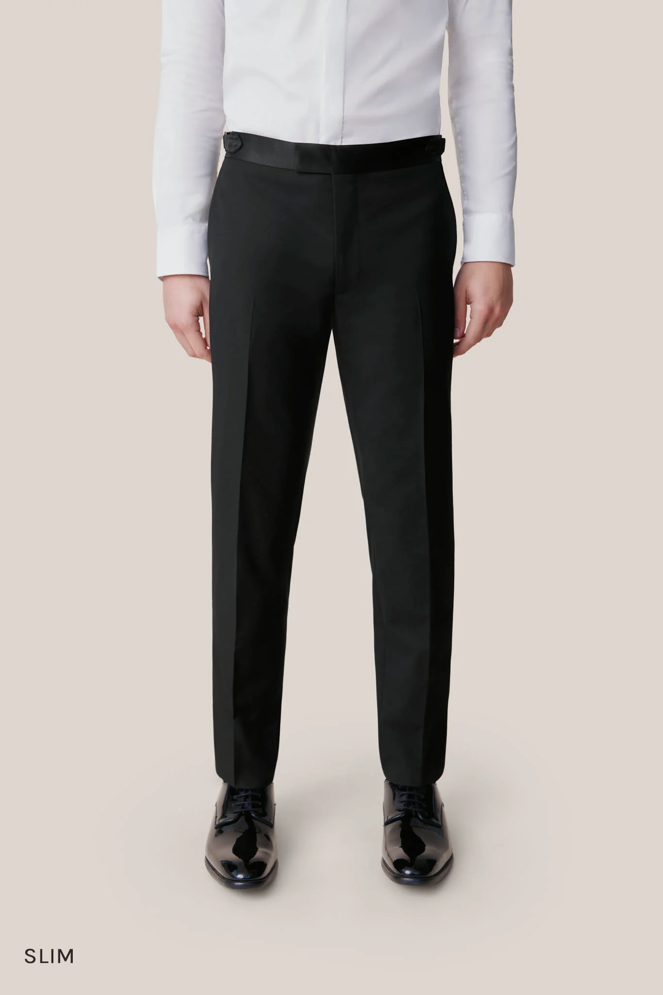Spencer Tuxedo Pants - Black - Image 4