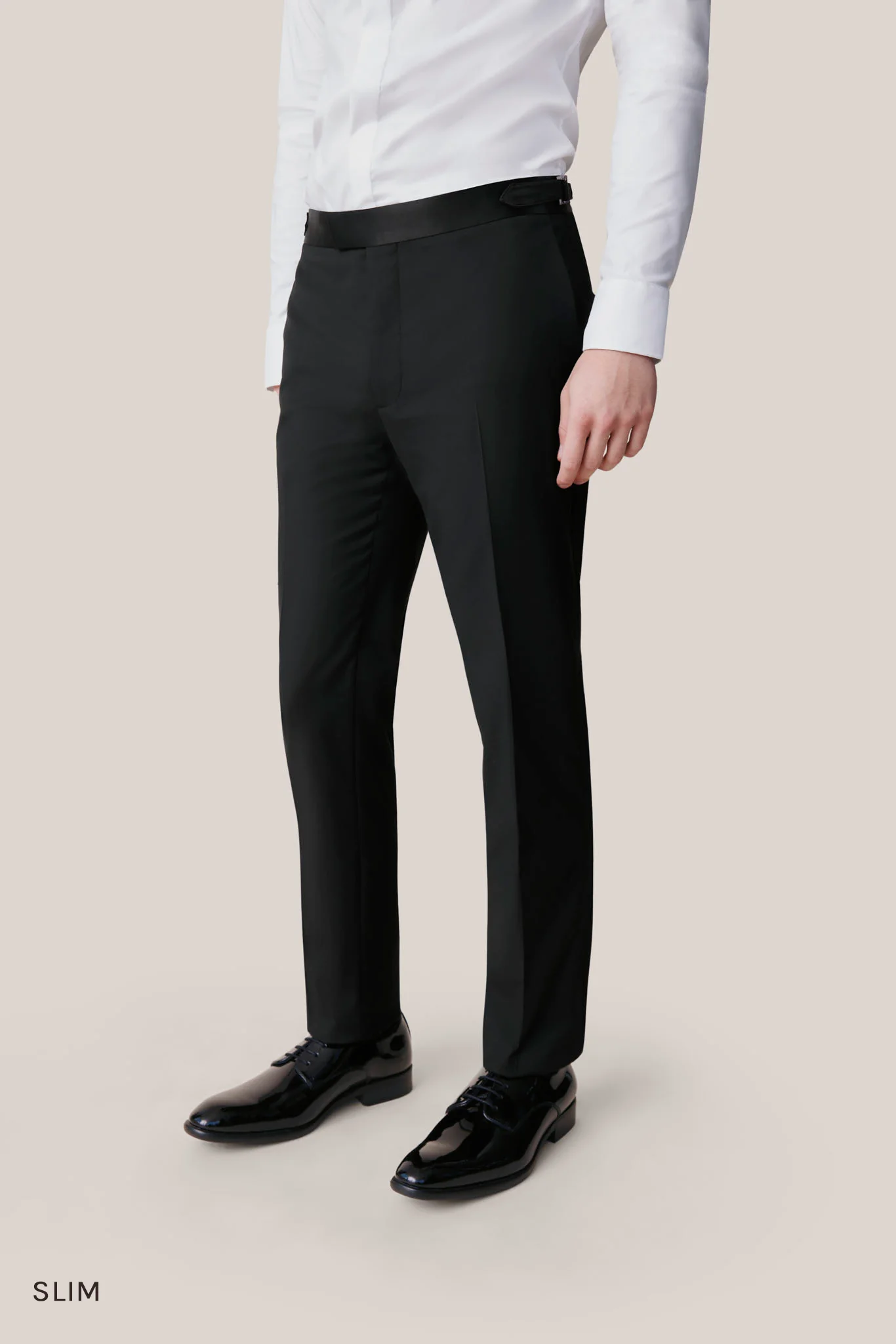 Spencer Tuxedo Pants - Black - Image 5
