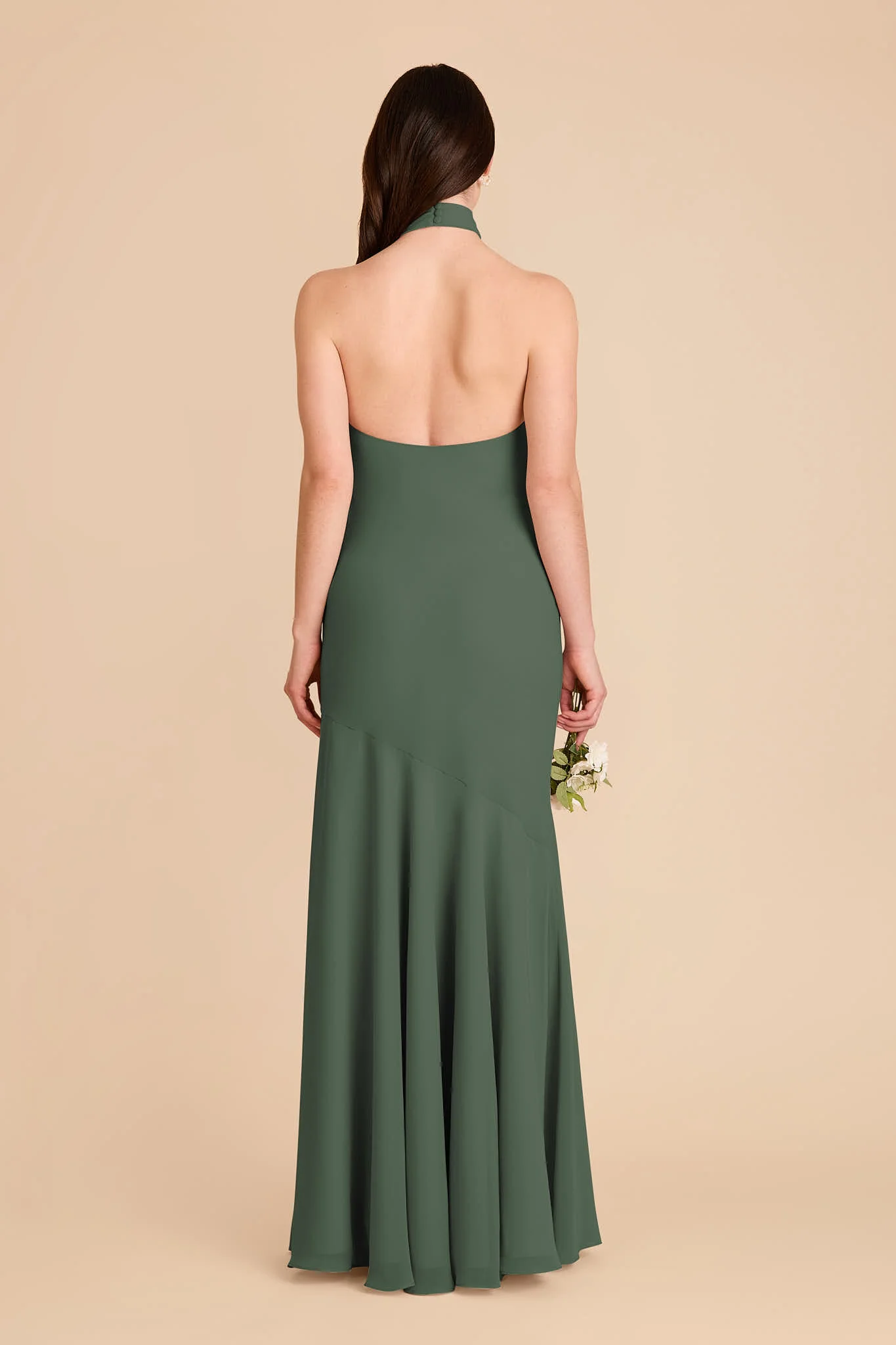 Stephanie Chiffon Dress - Eucalyptus - Image 5
