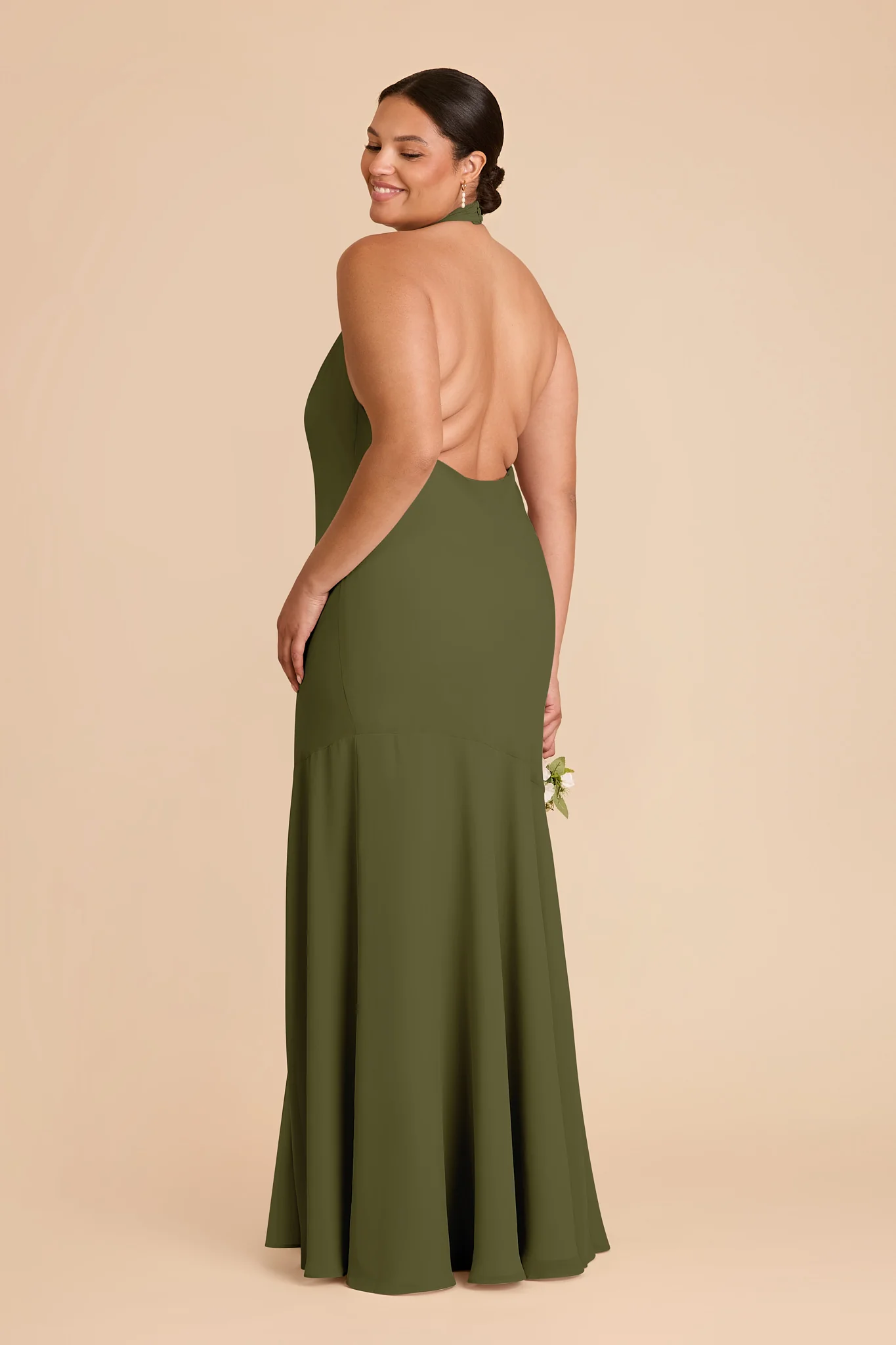 Stephanie Chiffon Dress - Martini - Image 7