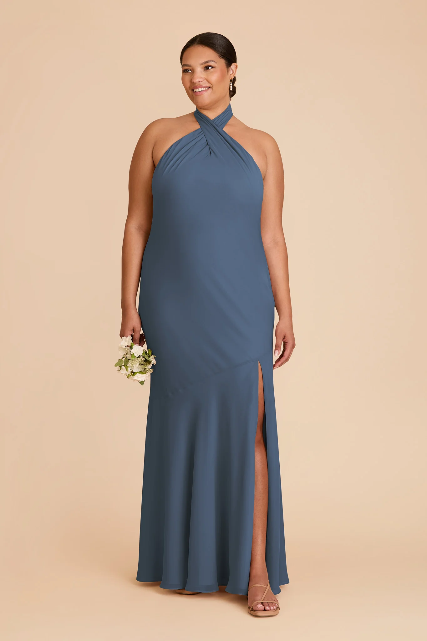 Stephanie Chiffon Dress - Twilight - Image 2