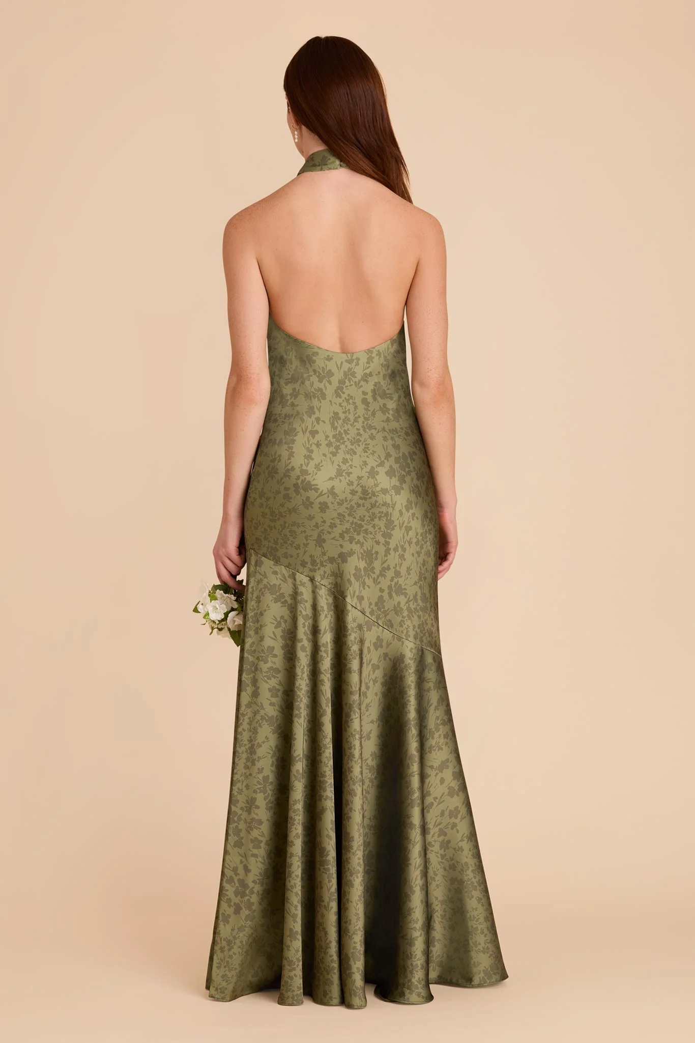 Stephanie Matte Satin Dress - Bright Martini Dreamy Floral - Image 5