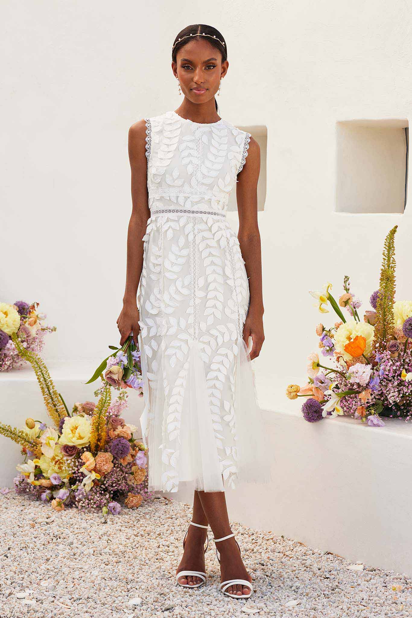 Summer Dress - White - Image 2