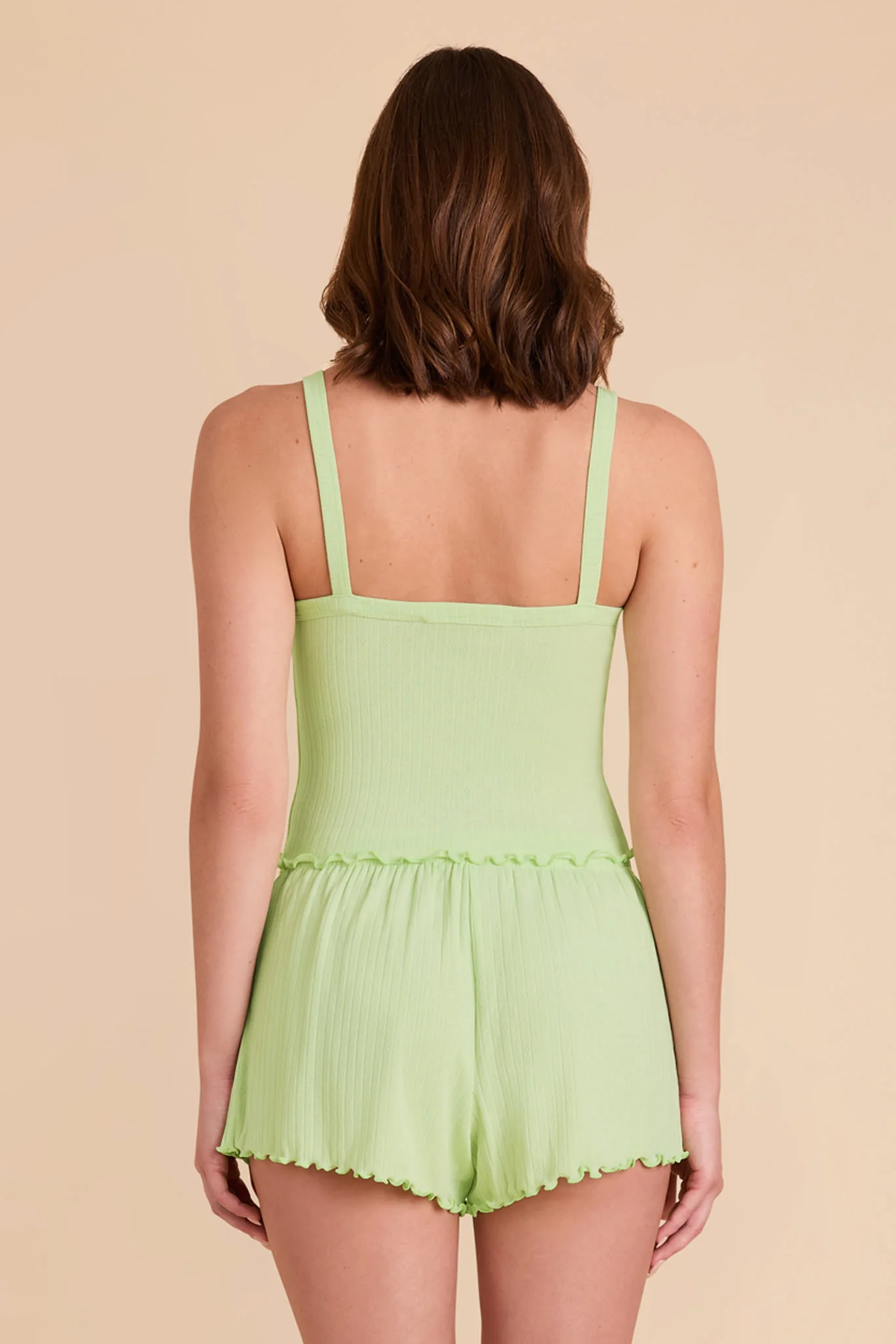 Sunday Pointelle Pajama Set - Cactus - Image 9