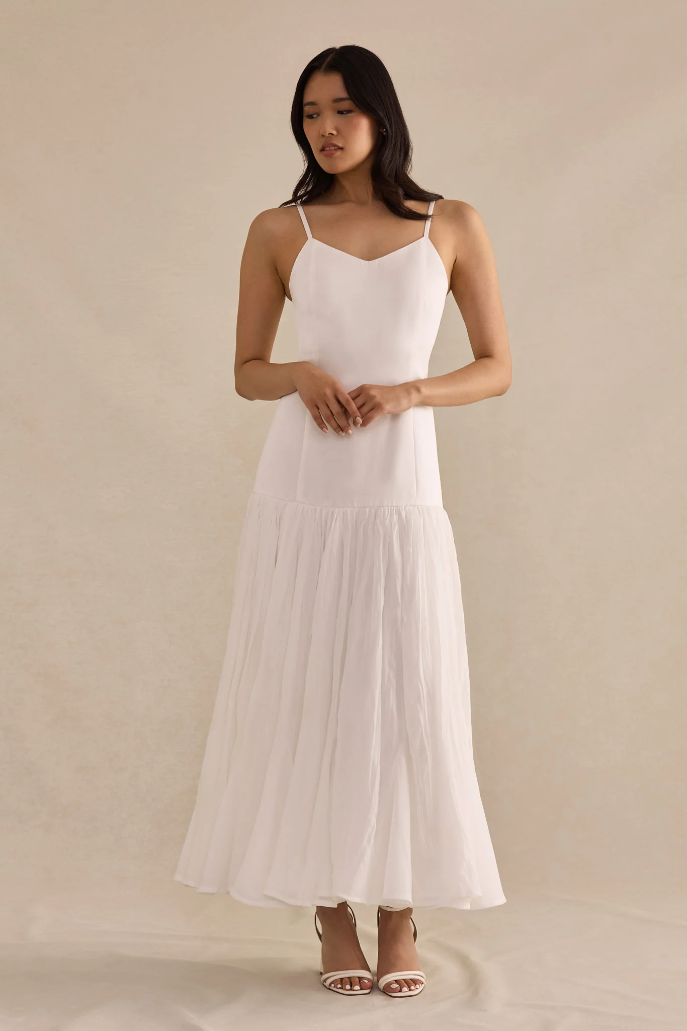 Suzanne Dress - White
