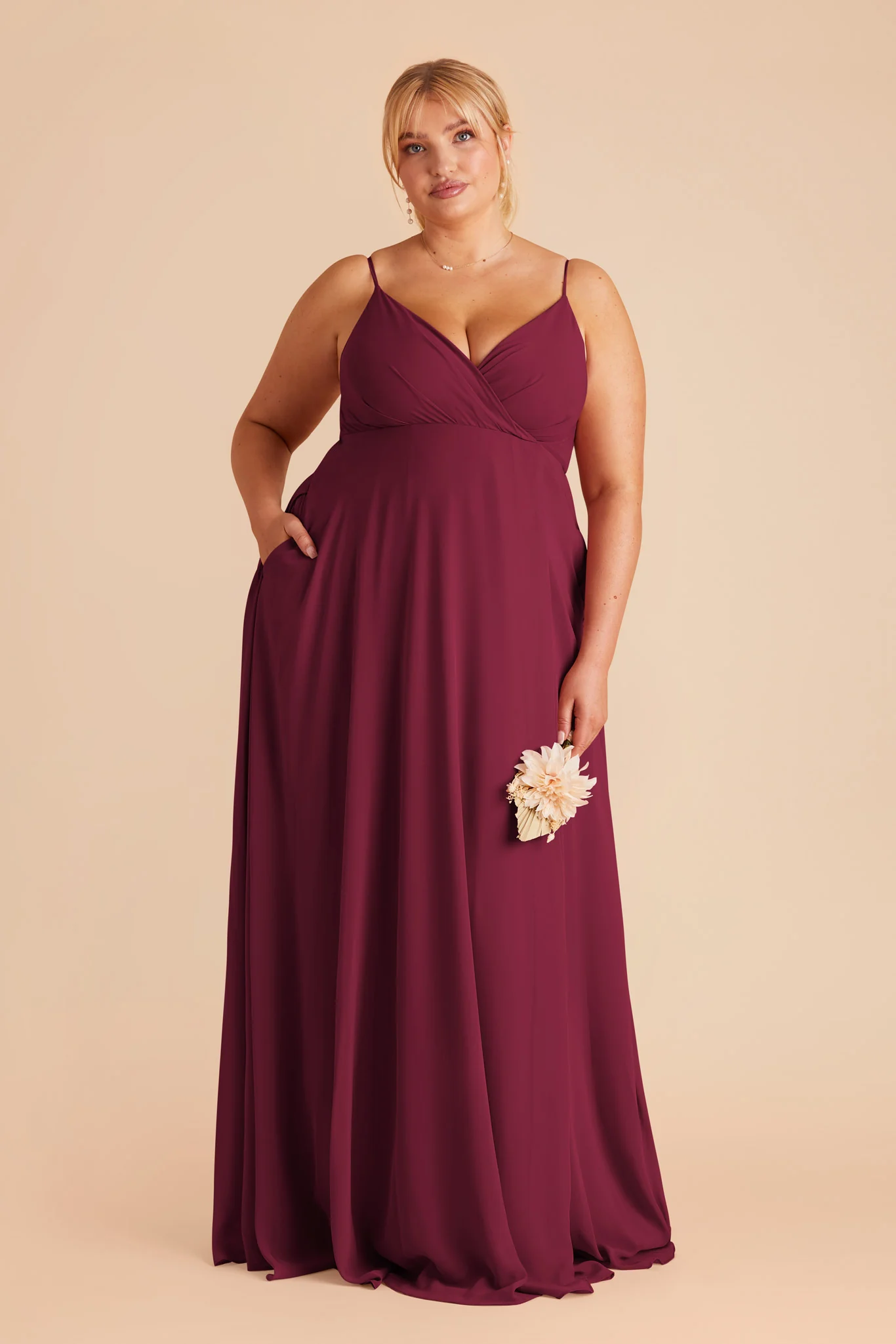 Swatch - Chiffon in Berry - Image 4