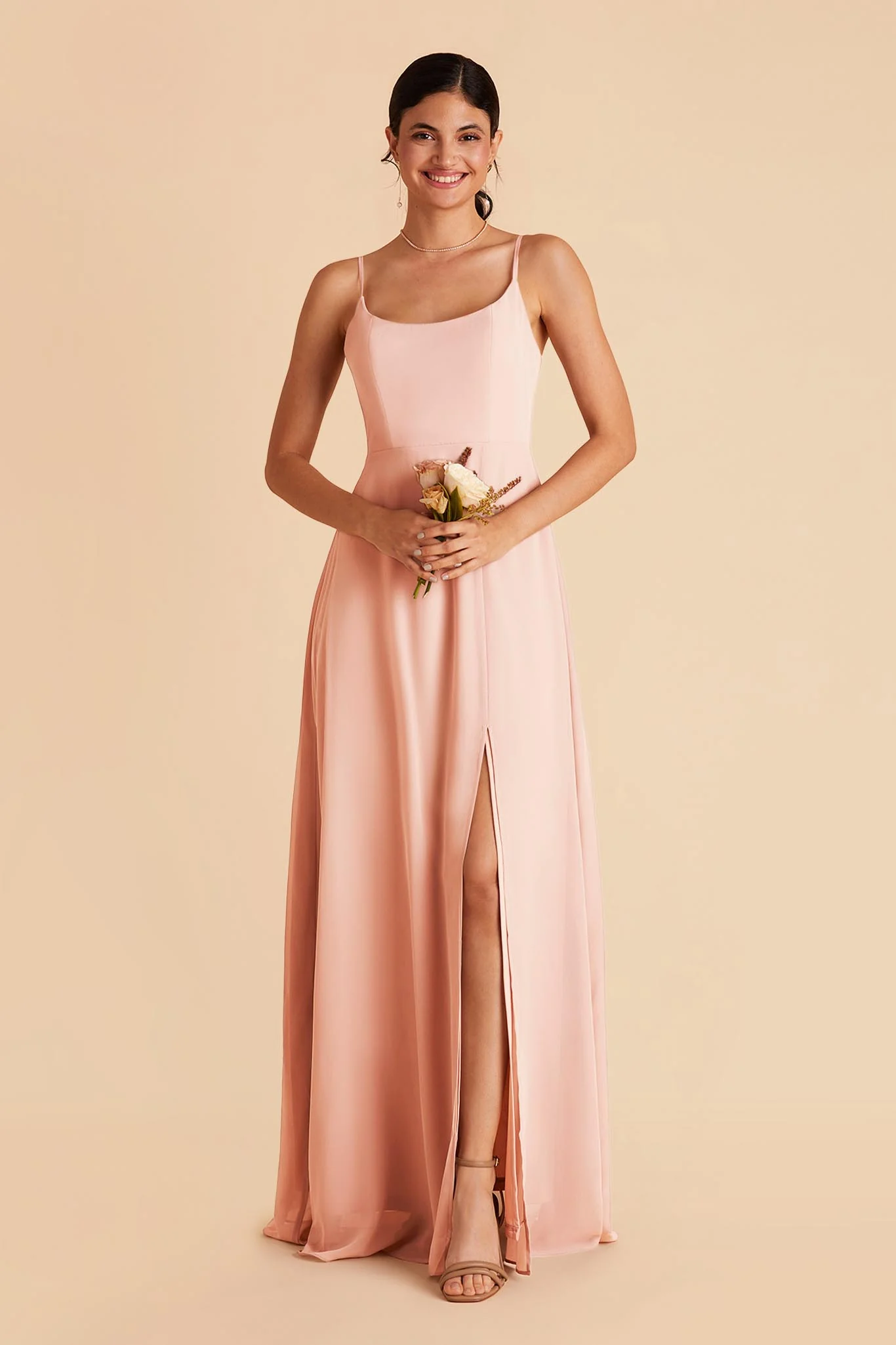 Swatch - Chiffon in Blush Pink - Image 4