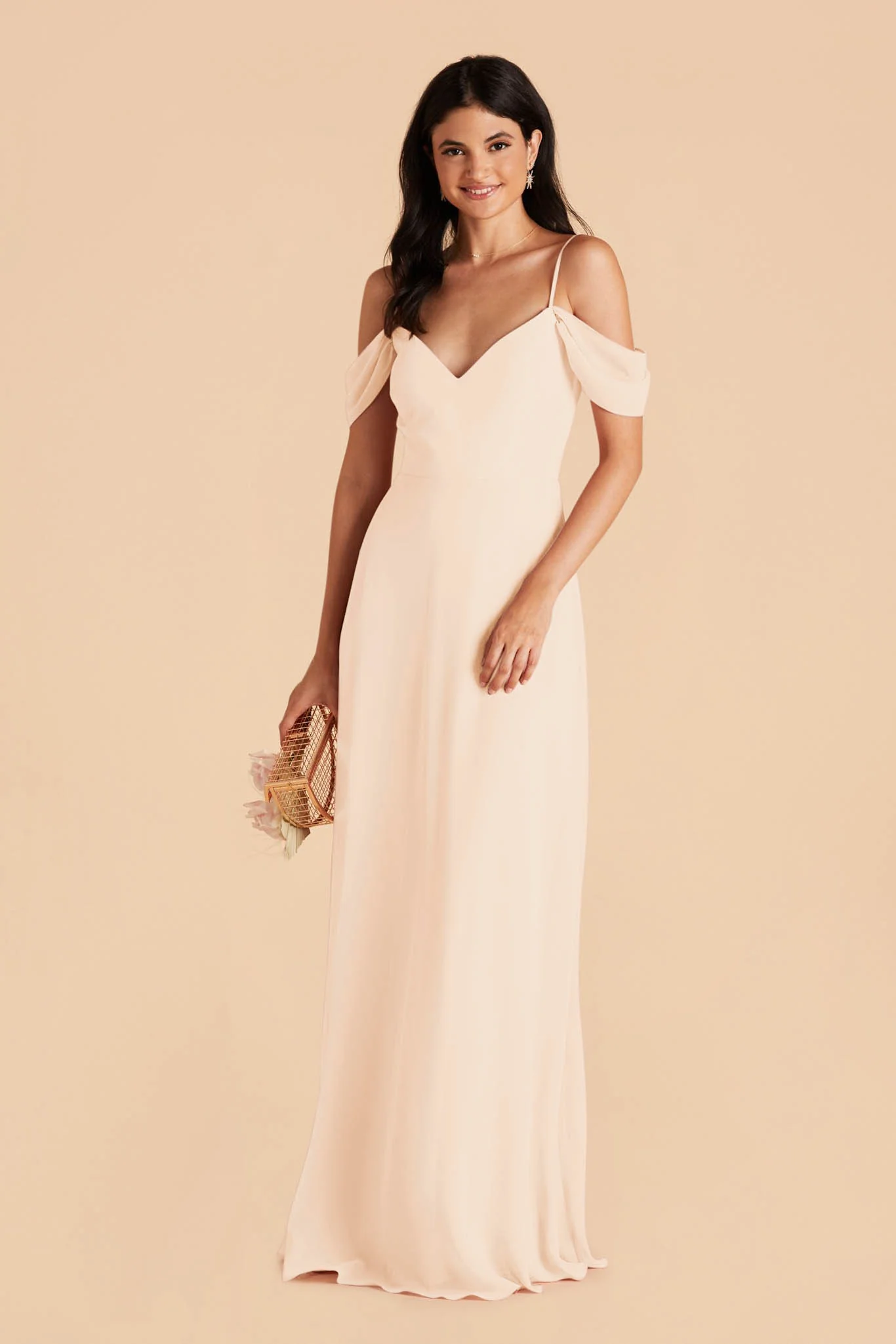 Swatch - Chiffon in Champagne - Image 2