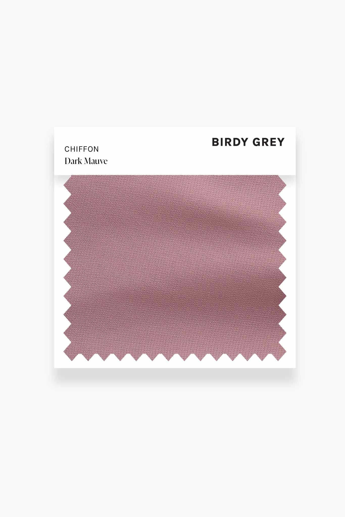 Swatch - Chiffon in Dark Mauve