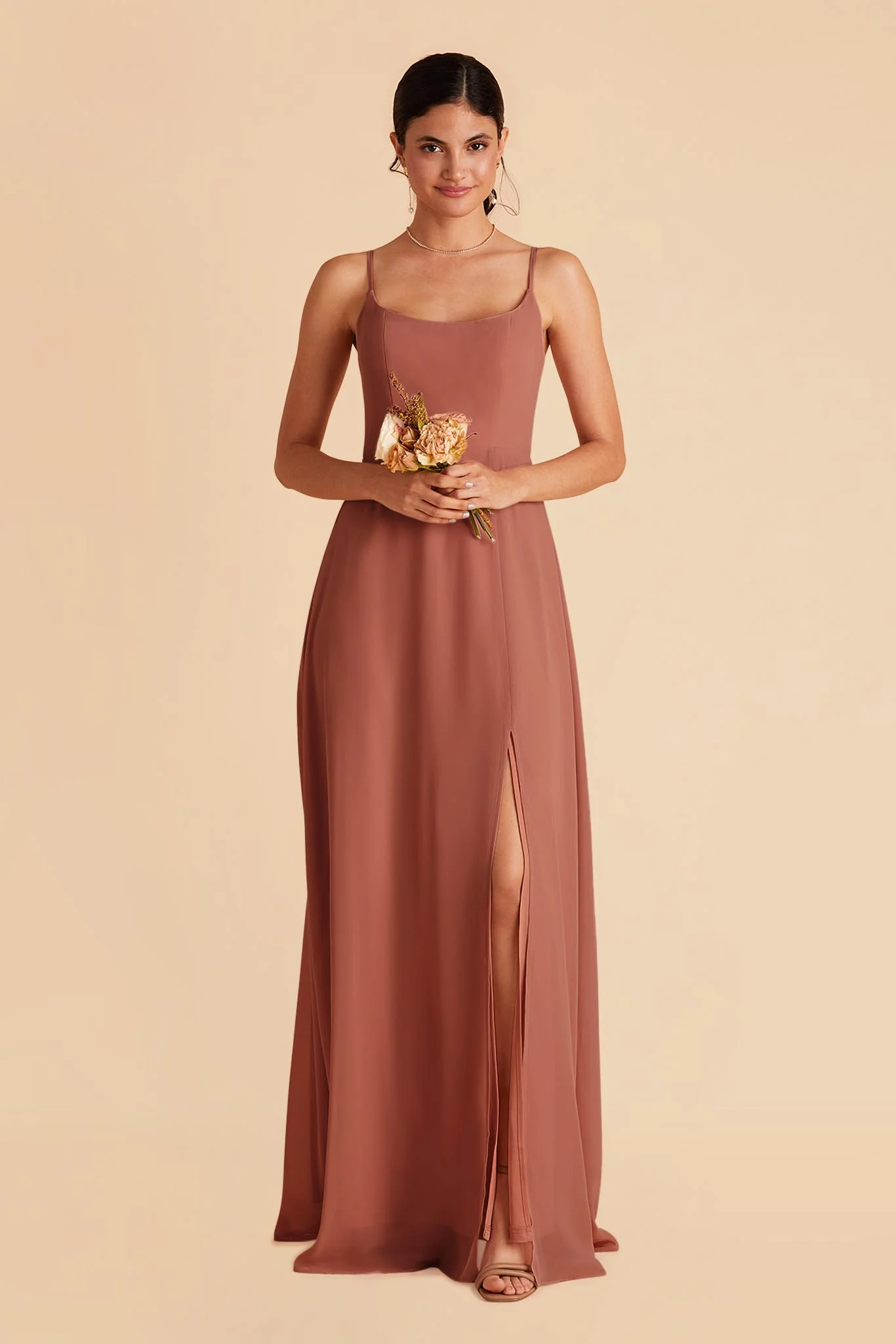 Swatch - Chiffon in Desert Rose - Image 2