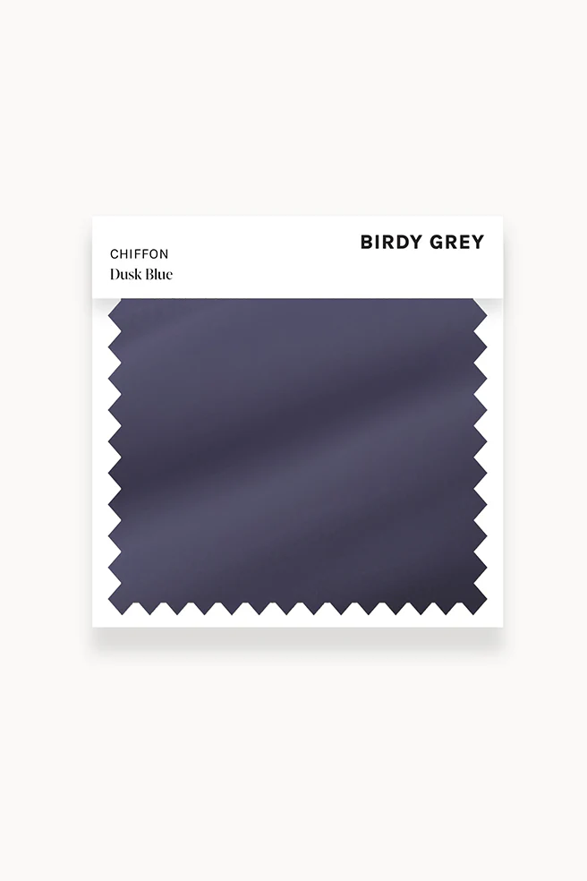 Swatch - Chiffon in Dusk Blue