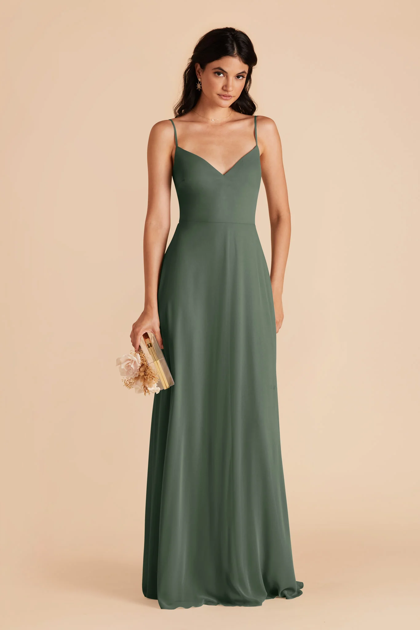 Swatch - Chiffon in Eucalyptus - Image 4