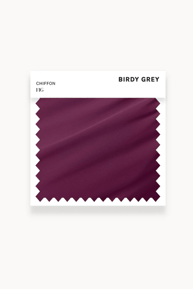 Swatch - Chiffon in Fig