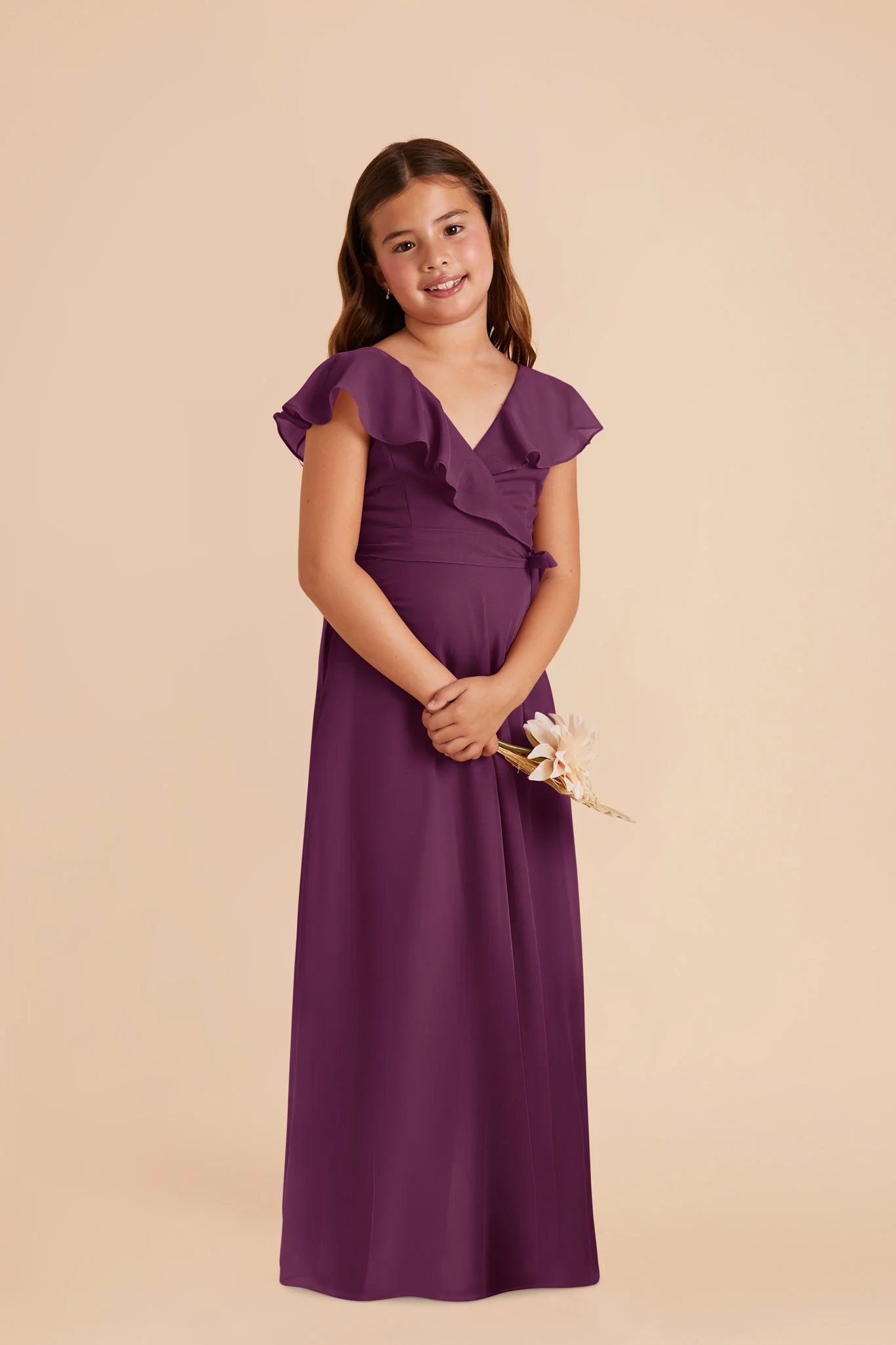 Swatch - Chiffon in Fig - Image 3