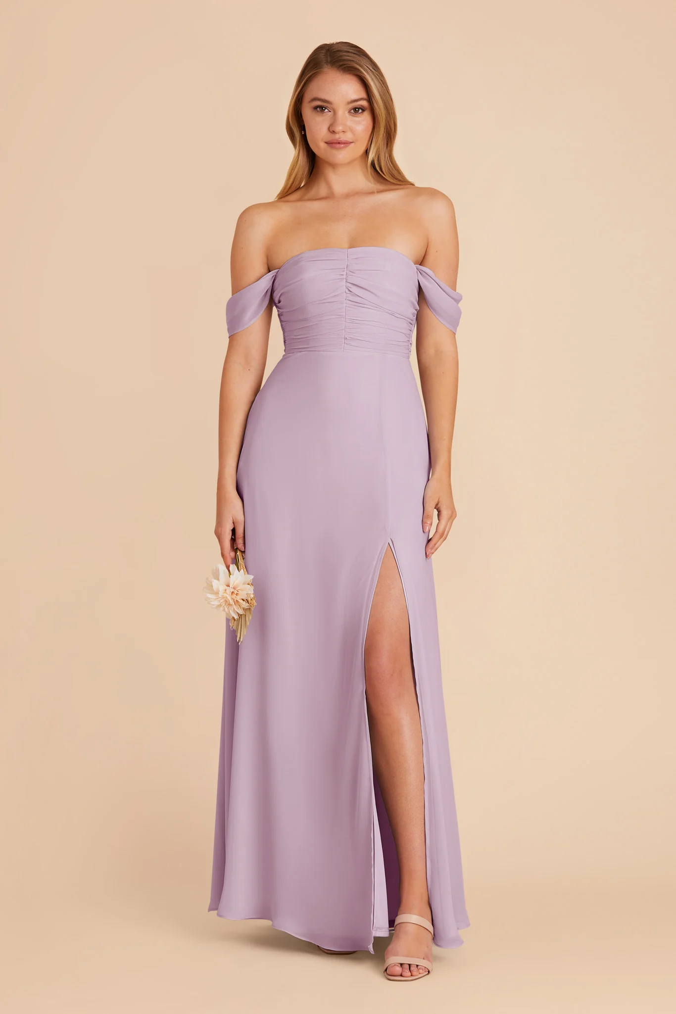 Swatch - Chiffon in Lavender - Image 4