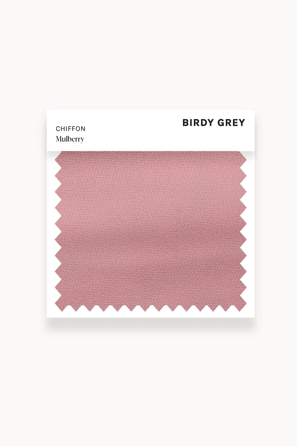 Swatch - Chiffon in Mulberry