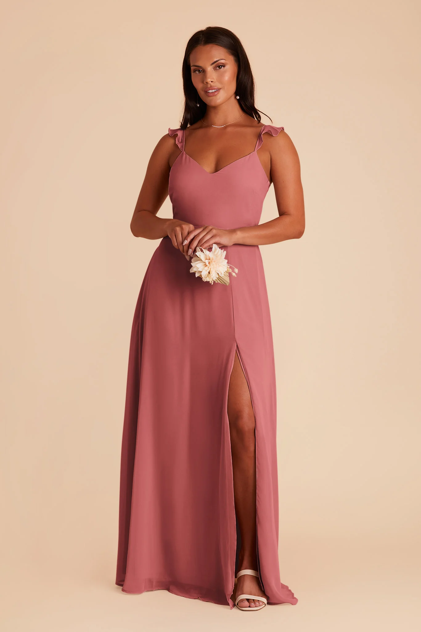 Swatch - Chiffon in Mulberry - Image 2