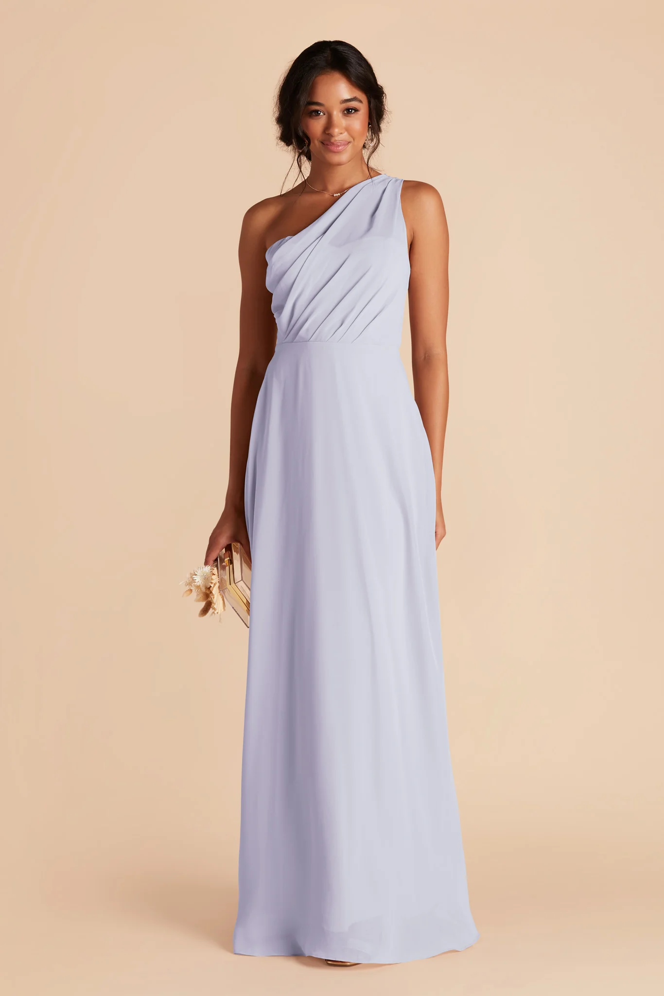 Swatch - Chiffon in Periwinkle Blue - Image 2