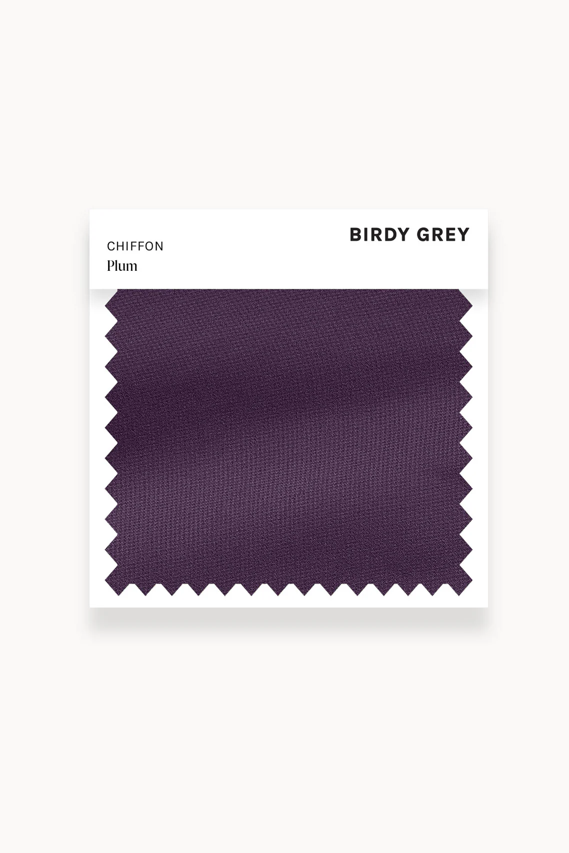 Swatch - Chiffon in Plum