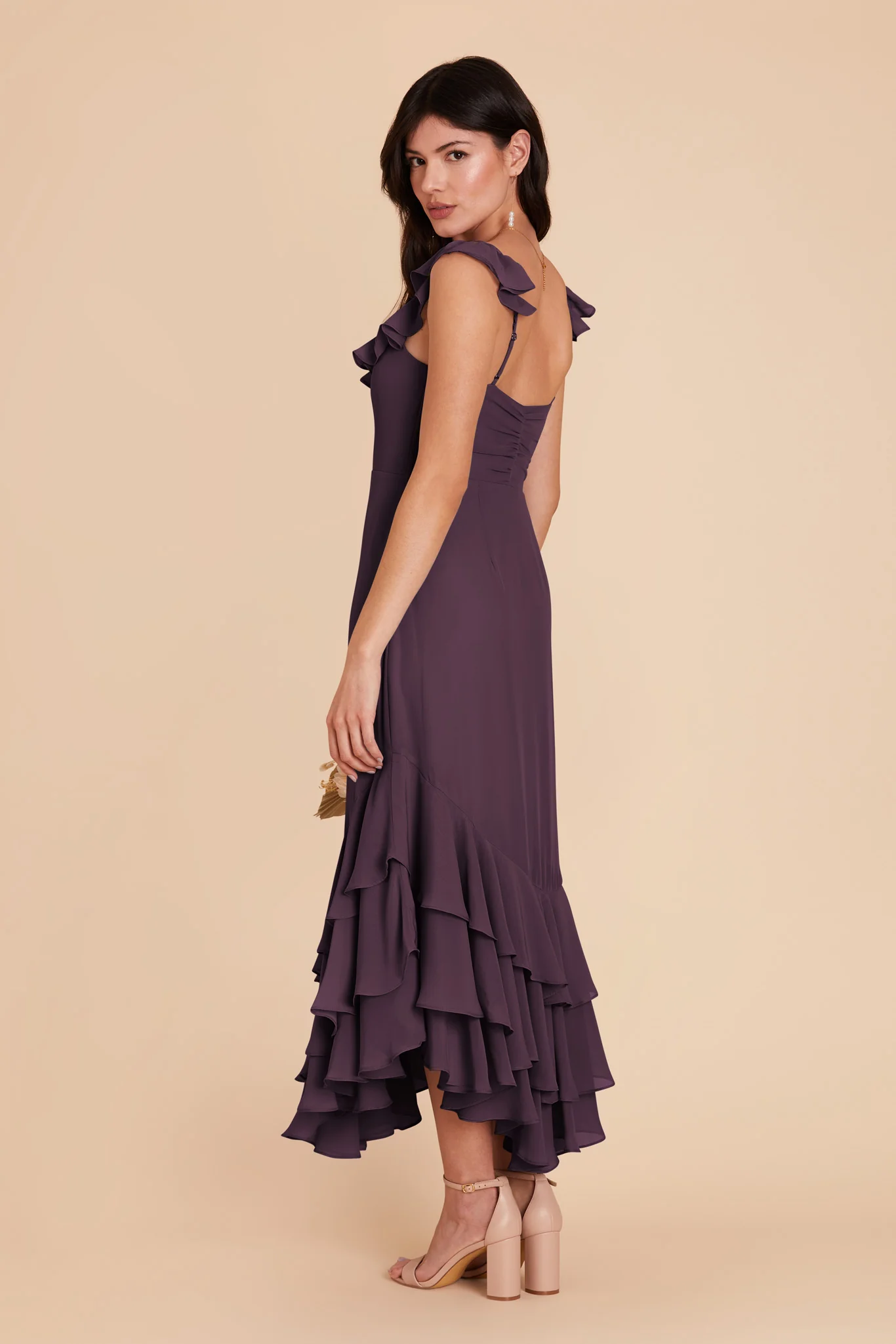 Swatch - Chiffon in Plum - Image 4