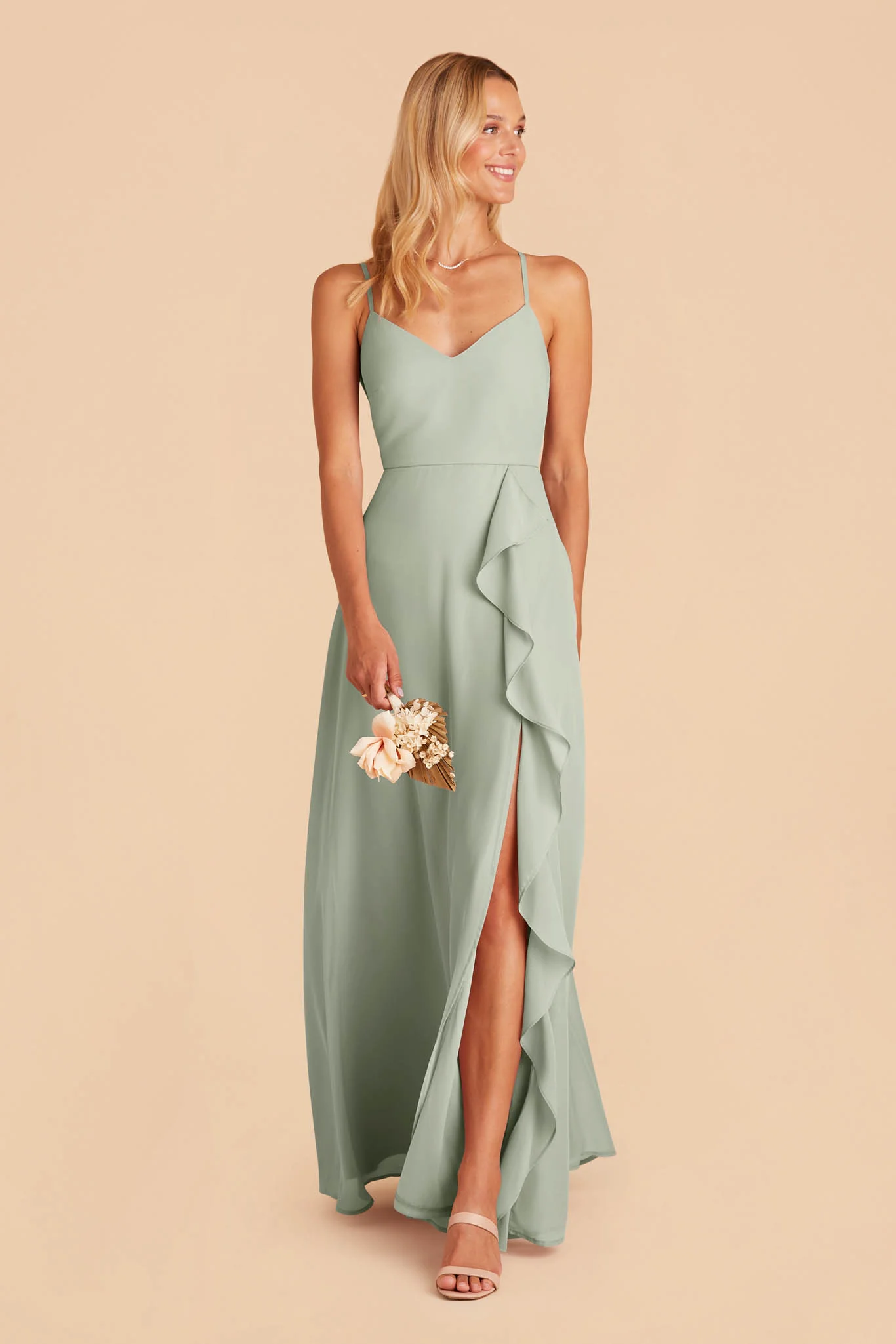 Swatch - Chiffon in Sage - Image 2