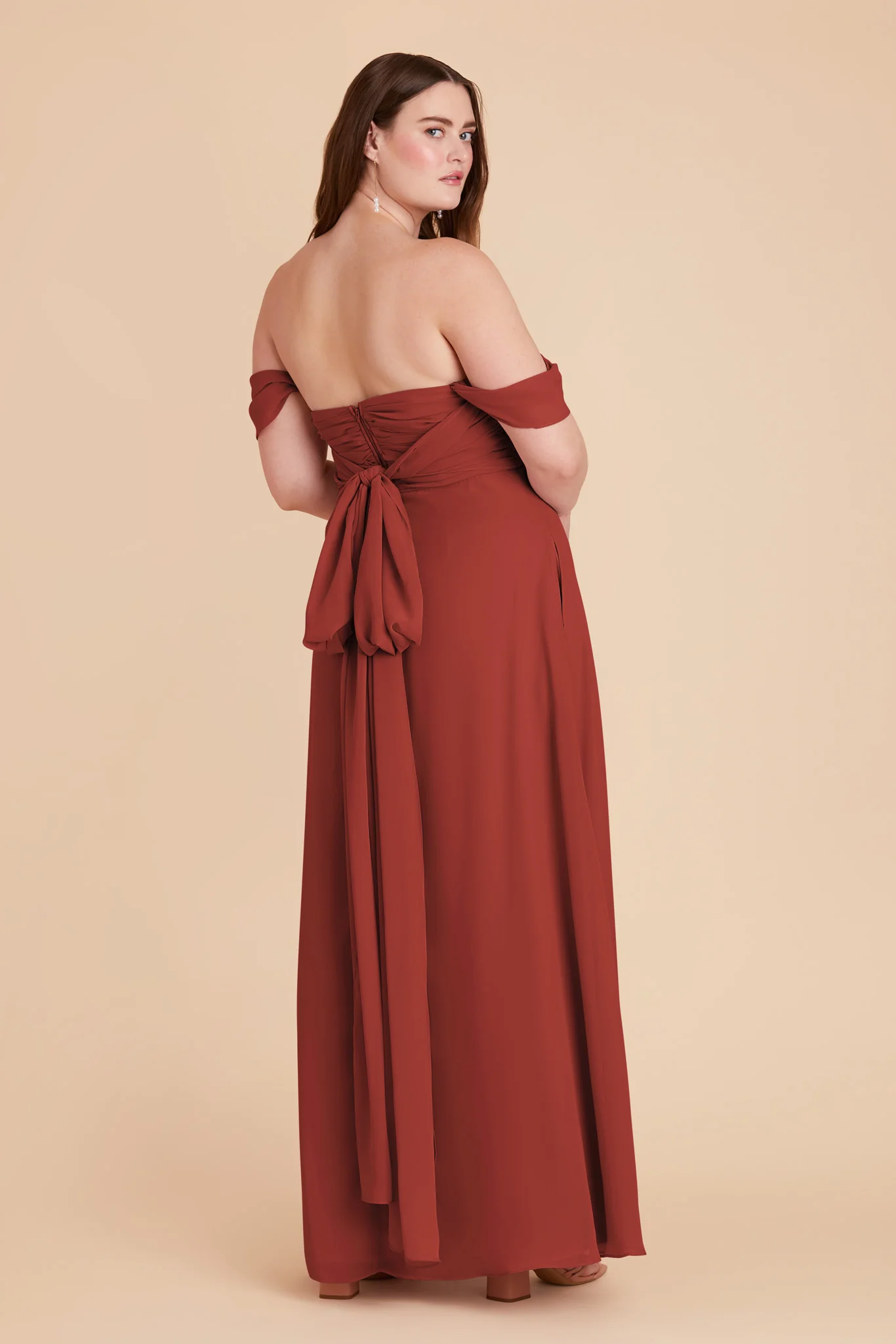 Swatch - Chiffon in Spice - Image 4